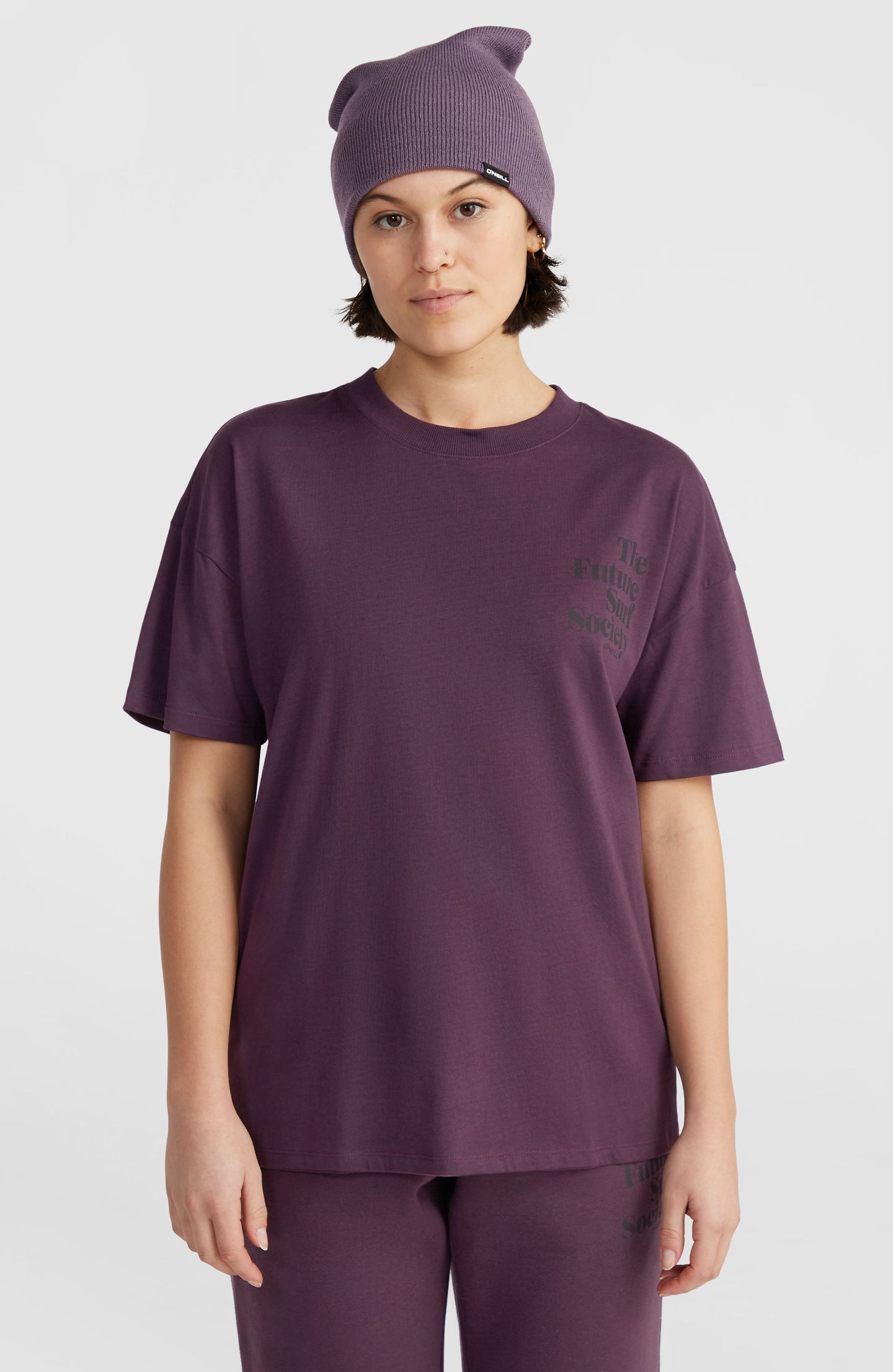 The Future Surf Society T-Shirt - Aubergine