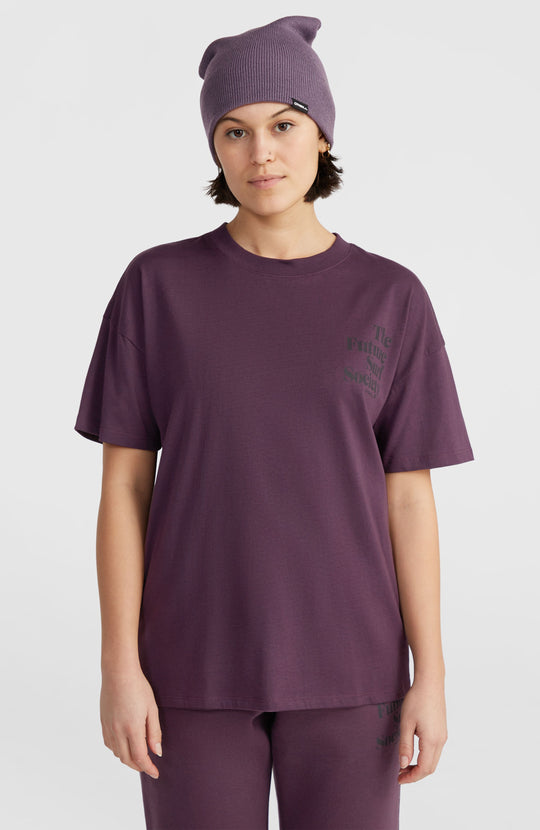 The Future Surf Society T-Shirt - Aubergine