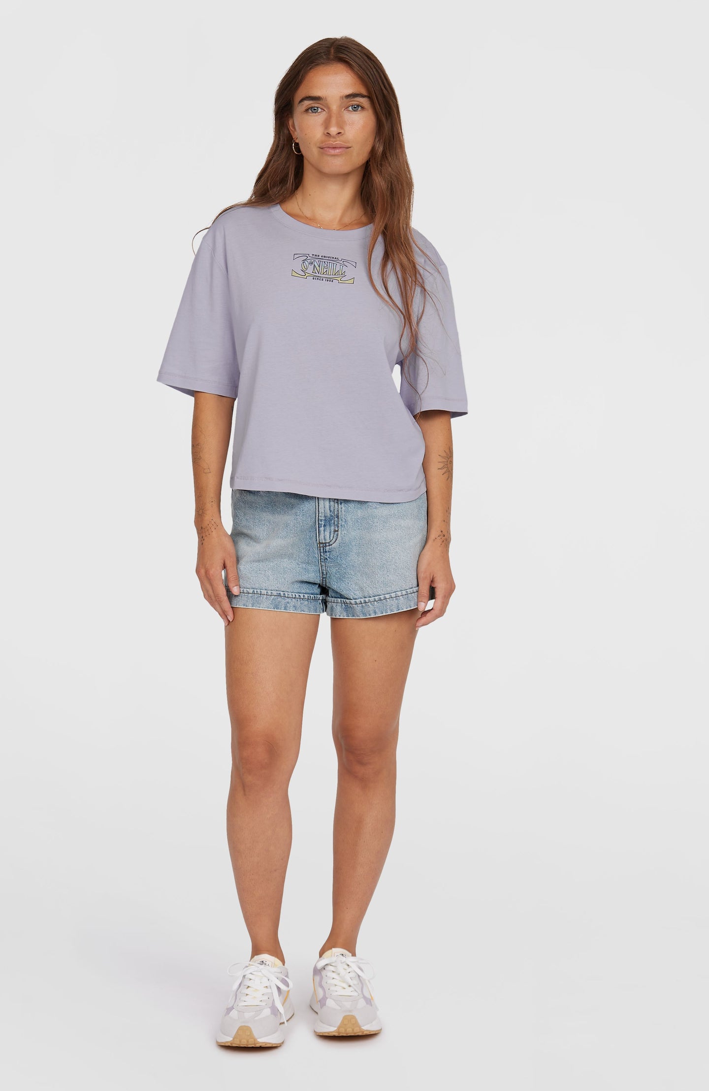 Summer Musthaves Back Print T-Shirt - Purple Gleam