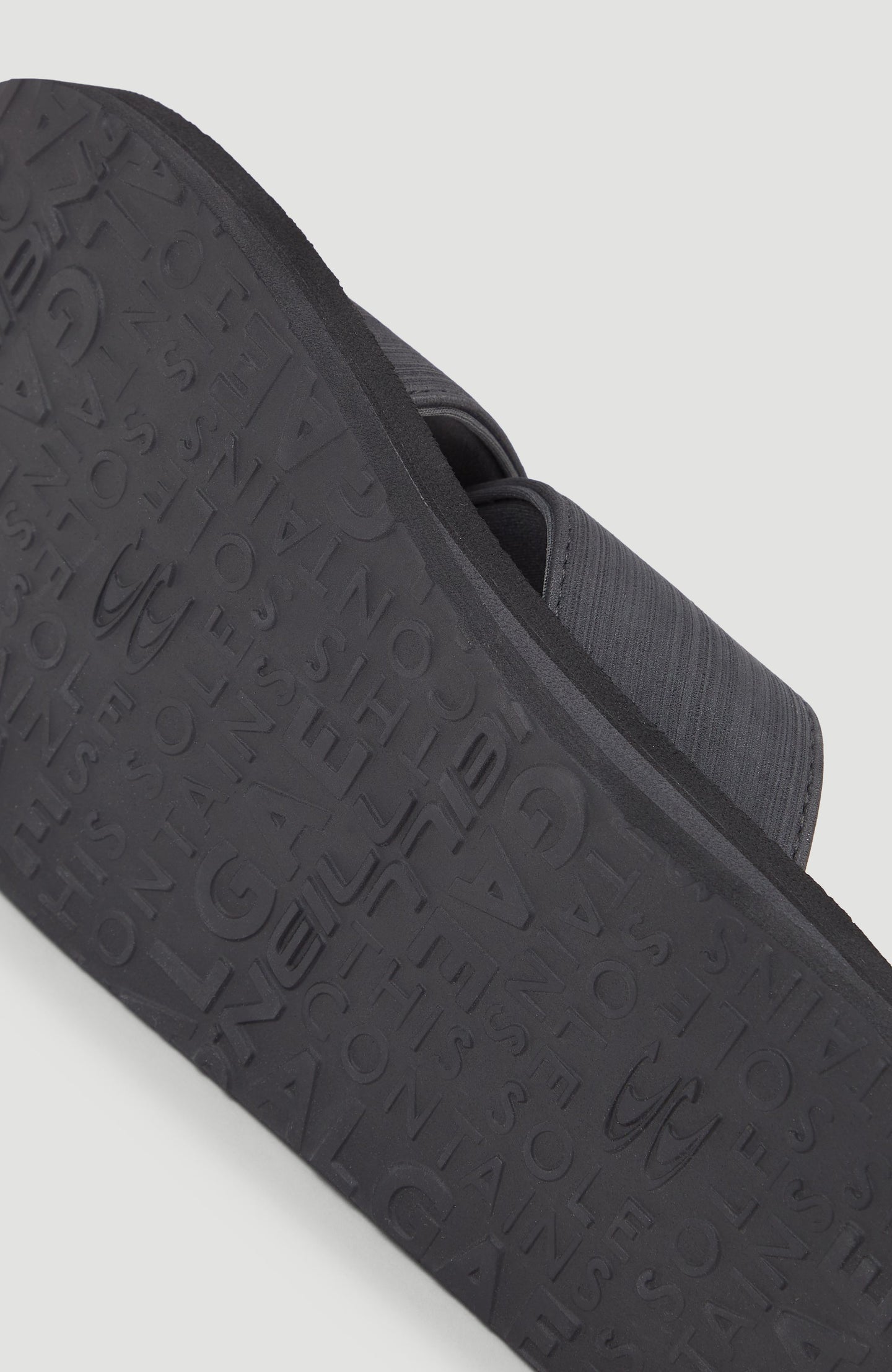 Koosh Cross Over Slides - Black Out