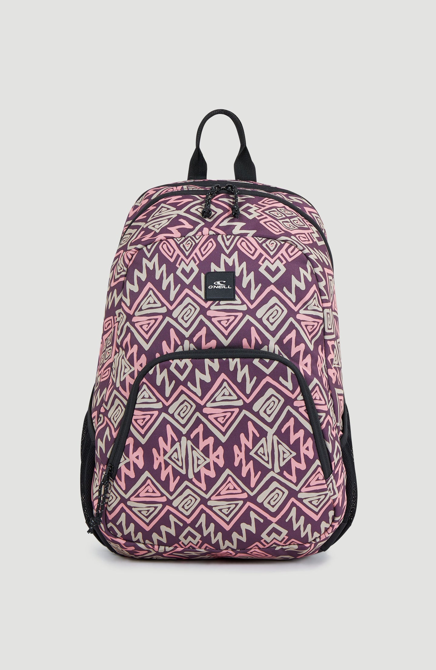 Wedge Backpack - Purple Retro Ikat