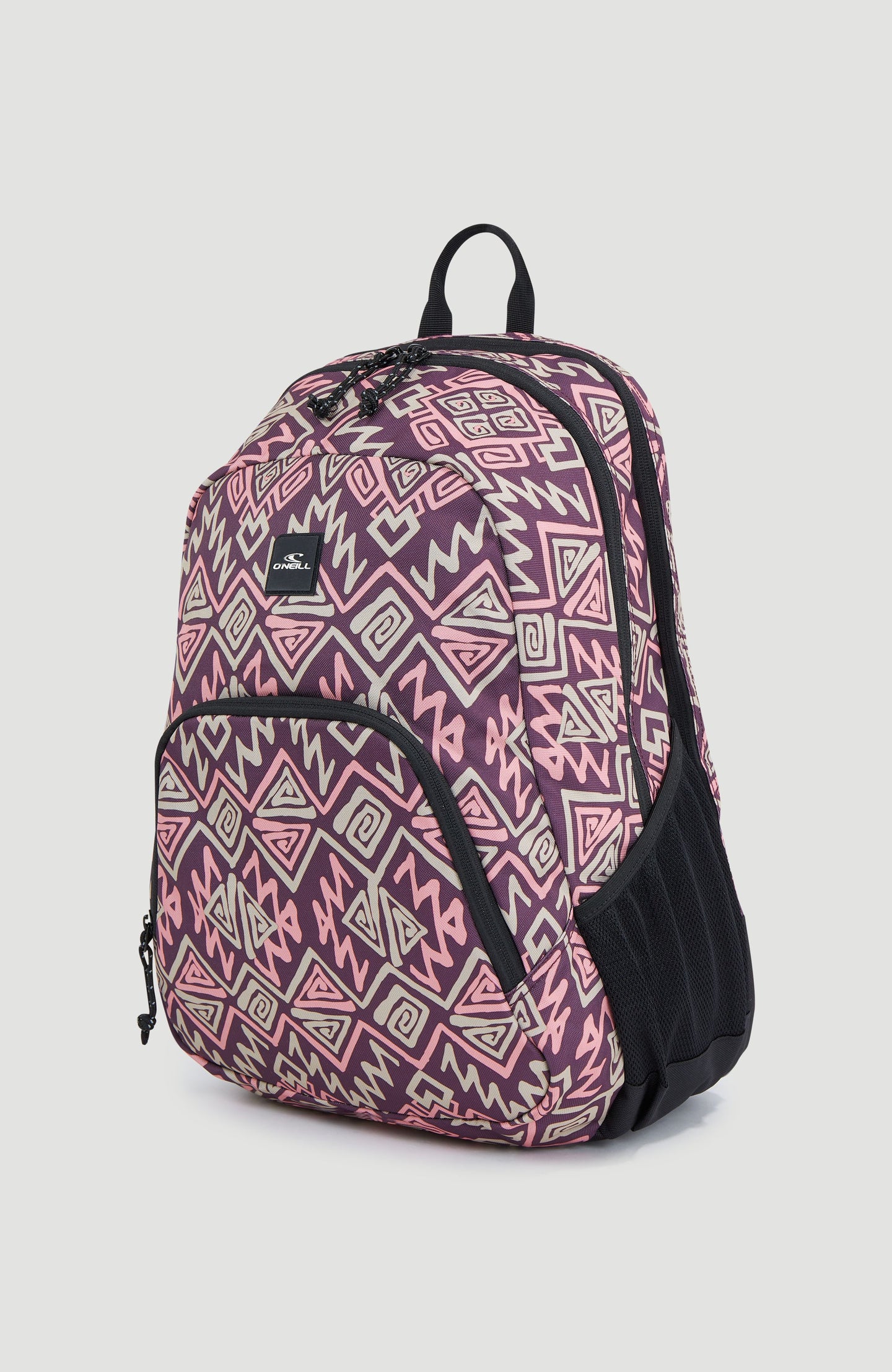 Wedge Backpack - Purple Retro Ikat
