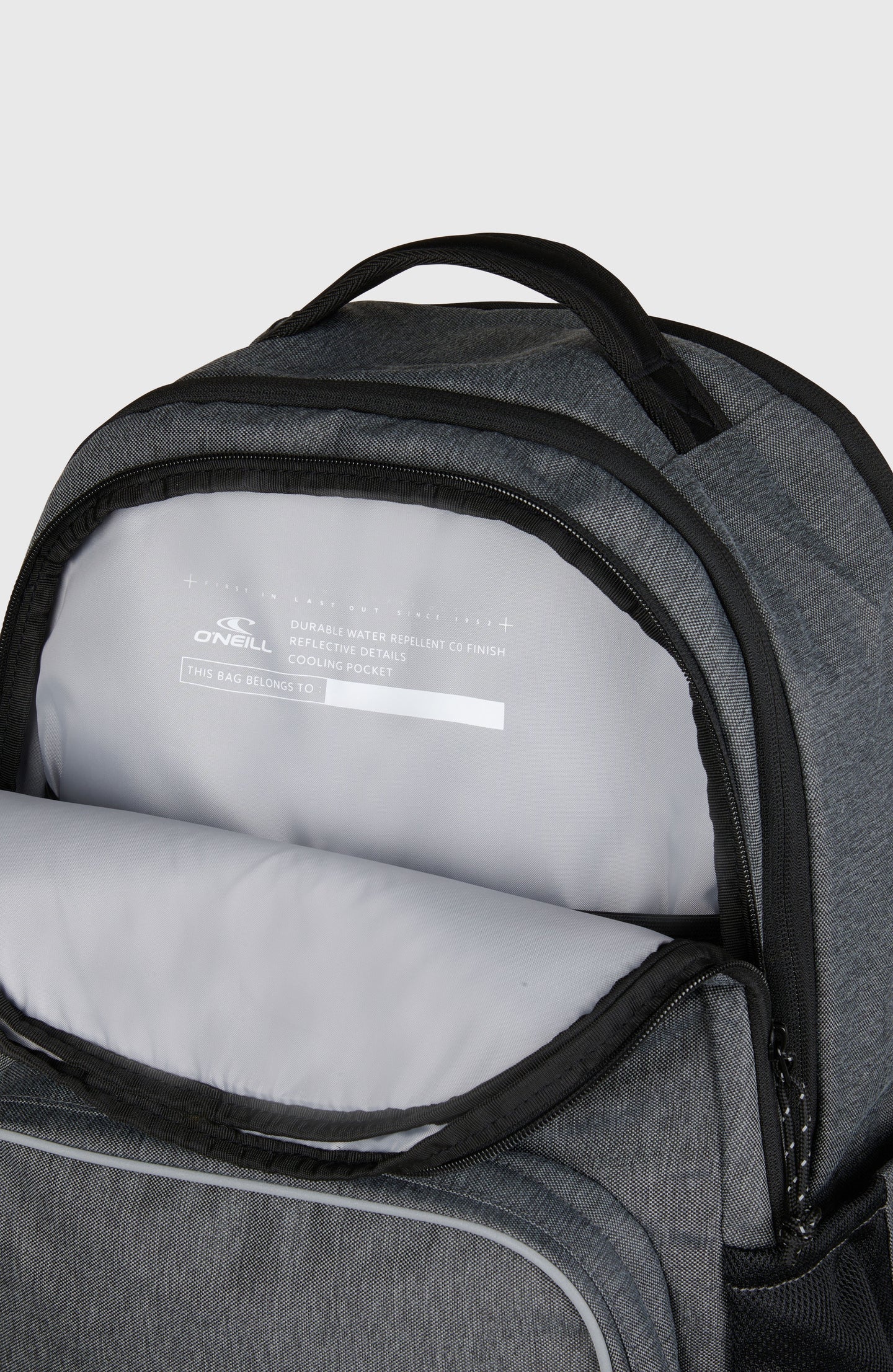 President Backpack - Dark Grey Melee
