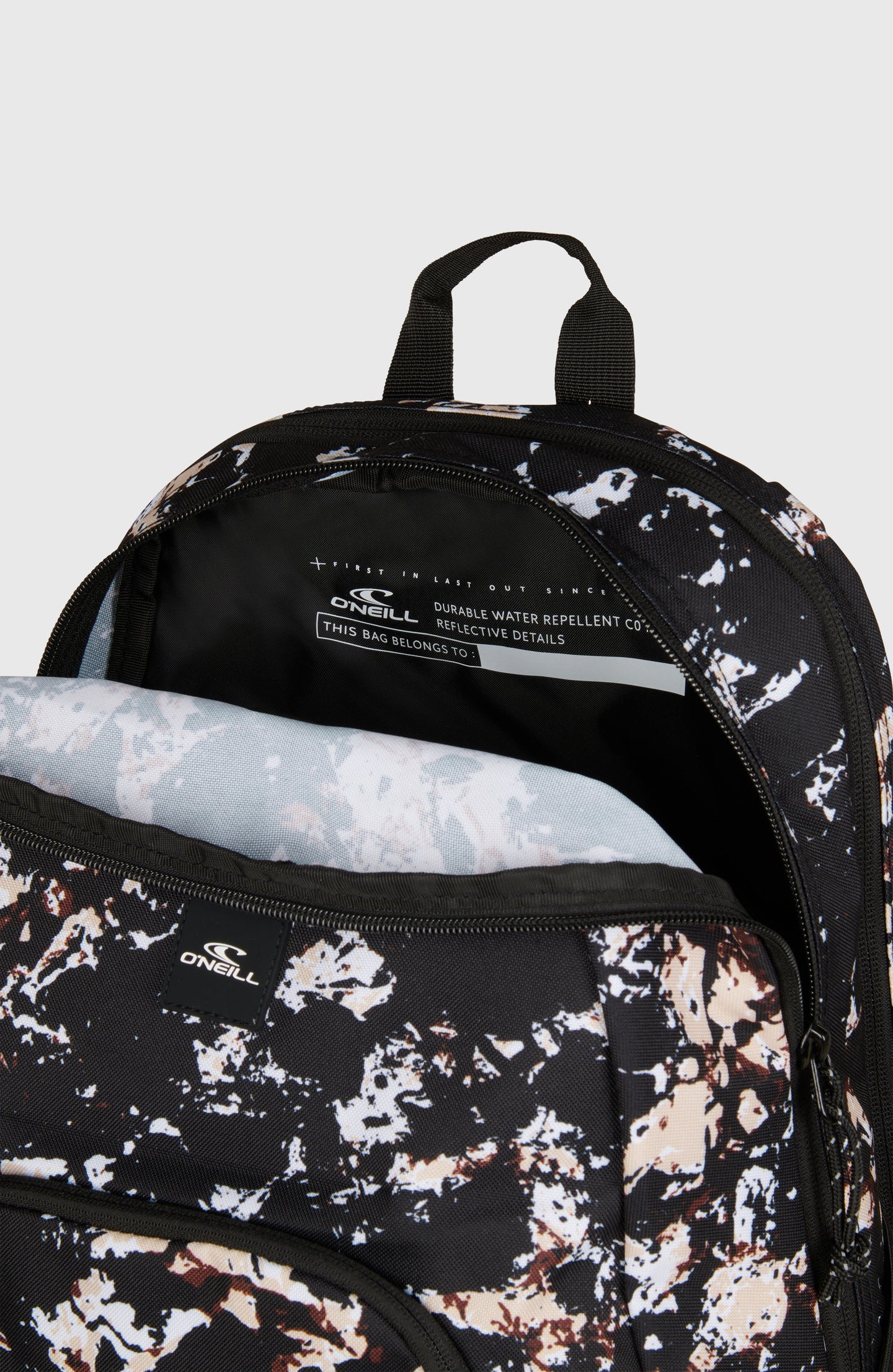 Wedge Backpack - Black/Beige Quarry