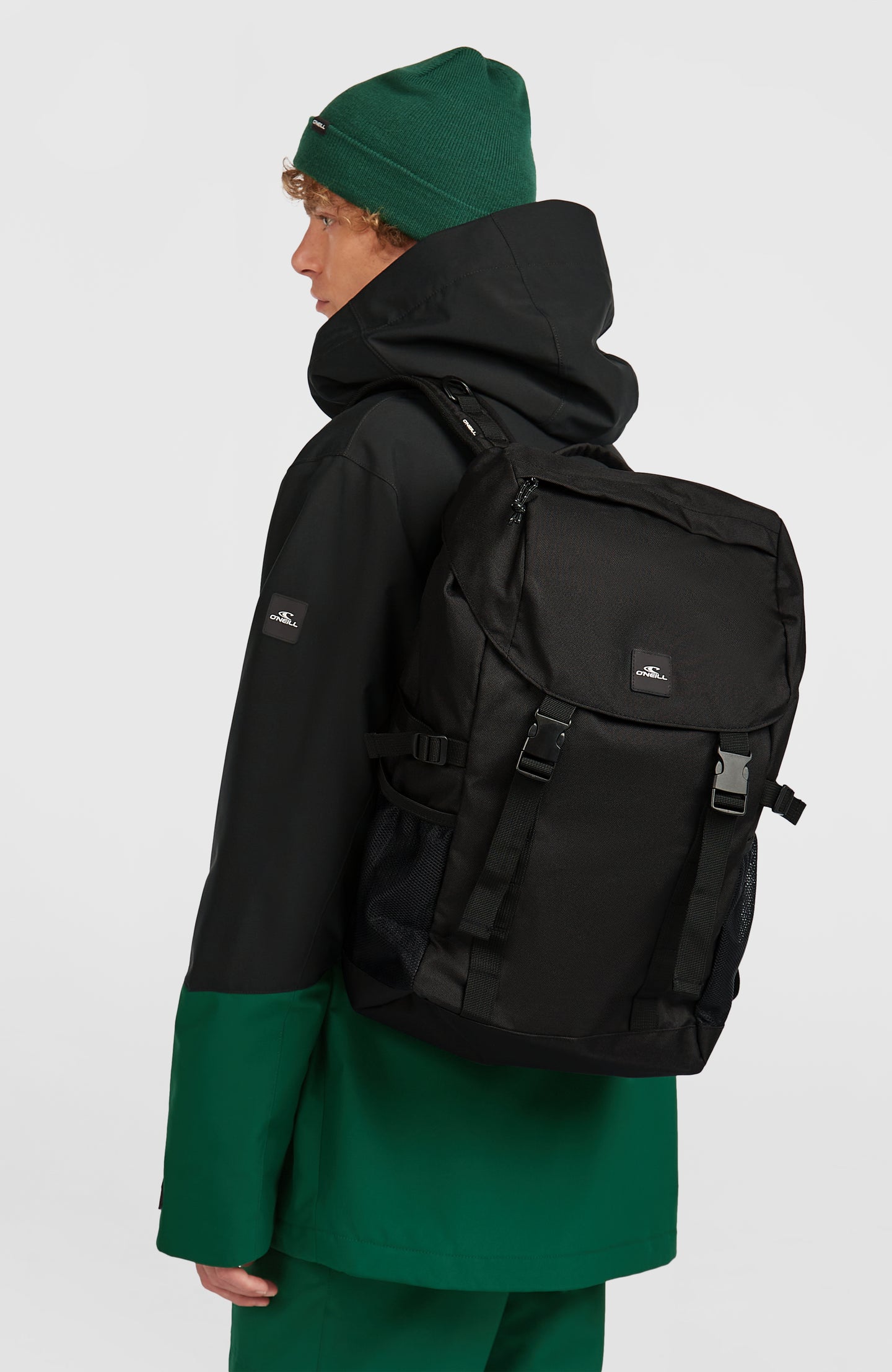 Toploader Backpack - Black Out