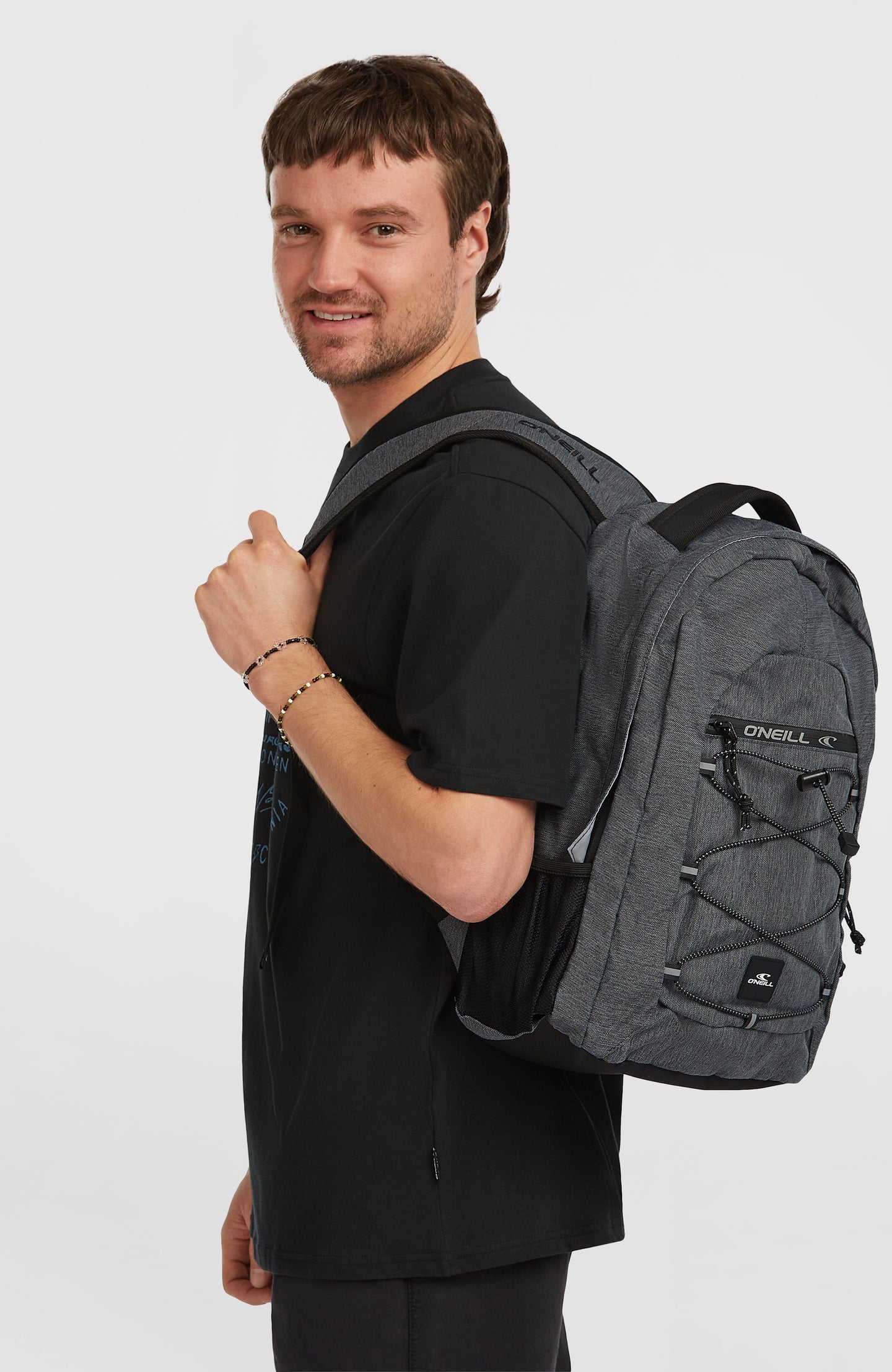 Boarder Small Backpack - Dark Grey Melee
