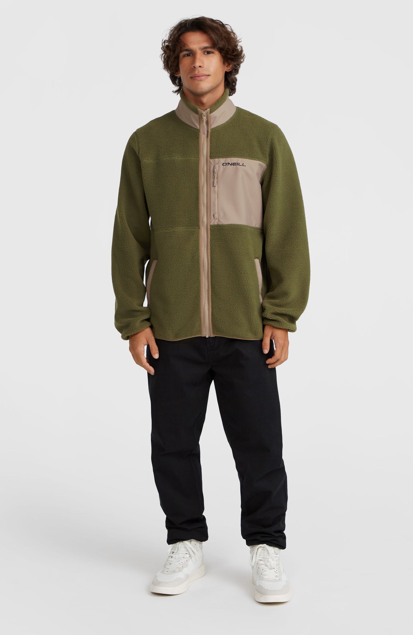 O'Neill High Pile Fz Fleece - Forest Night