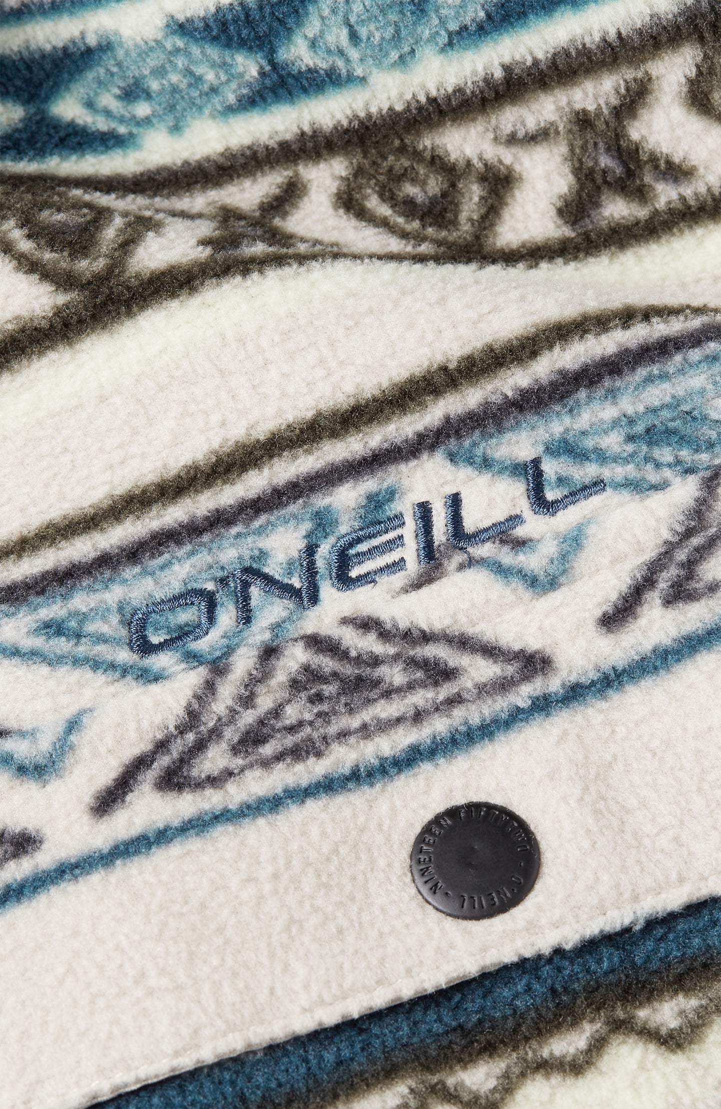 O'Neill Superfleece Shirt - Grey Ikat Stripe