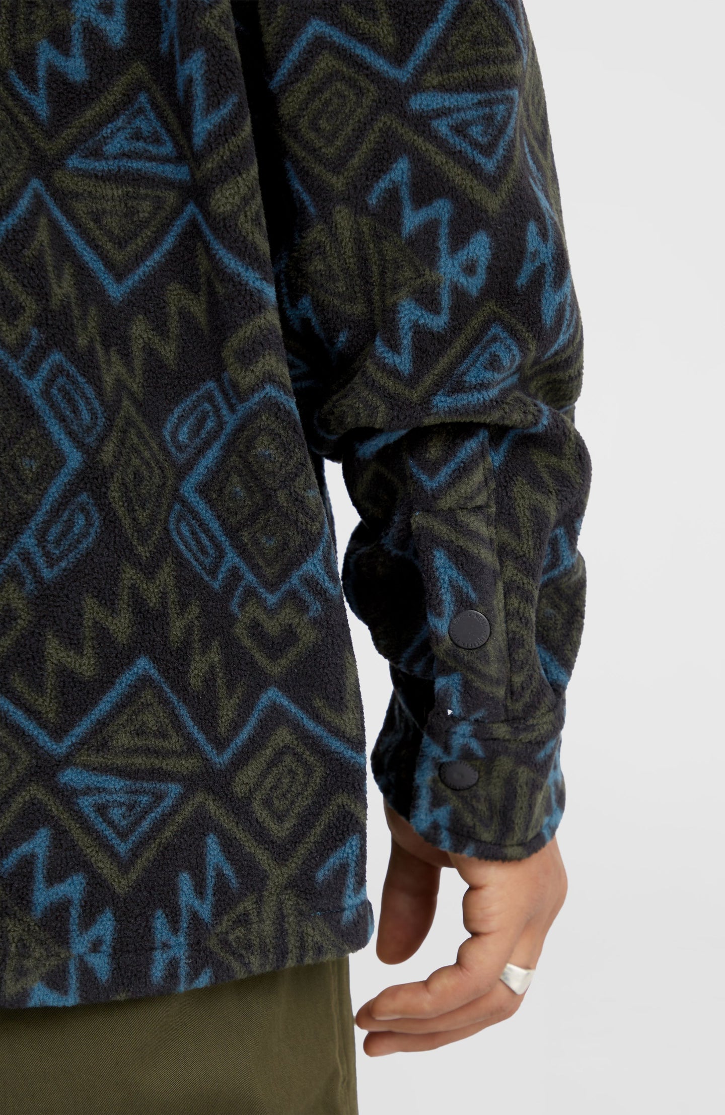 O'Neill Superfleece Shirt - Black Retro Ikat