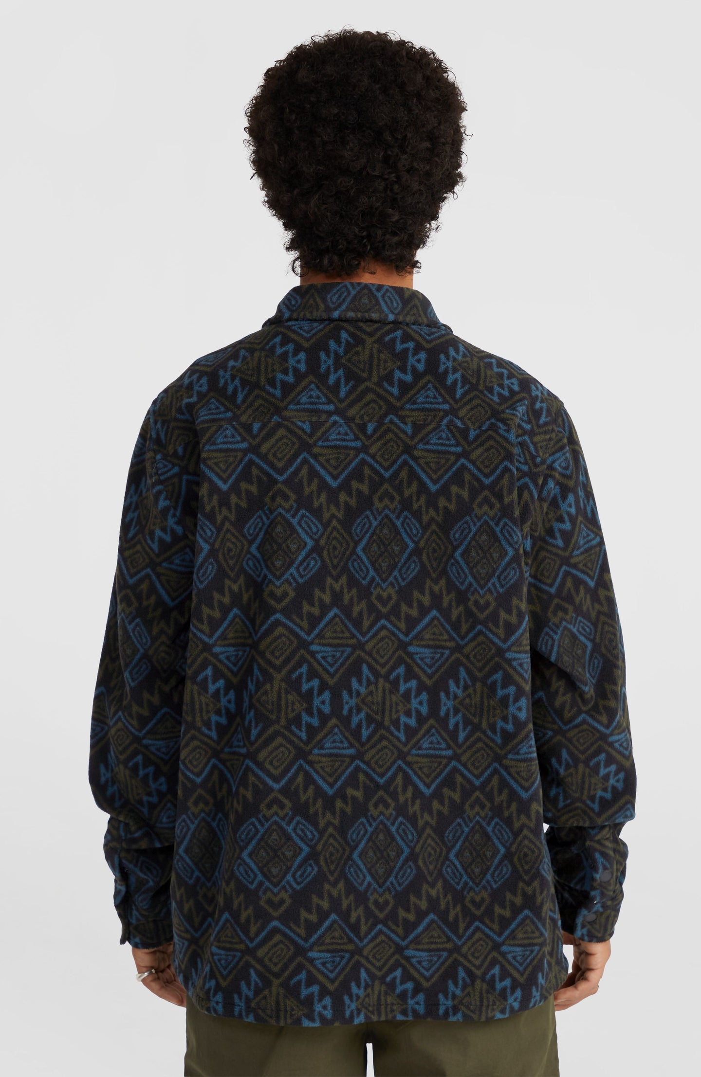 O'Neill Superfleece Shirt - Black Retro Ikat