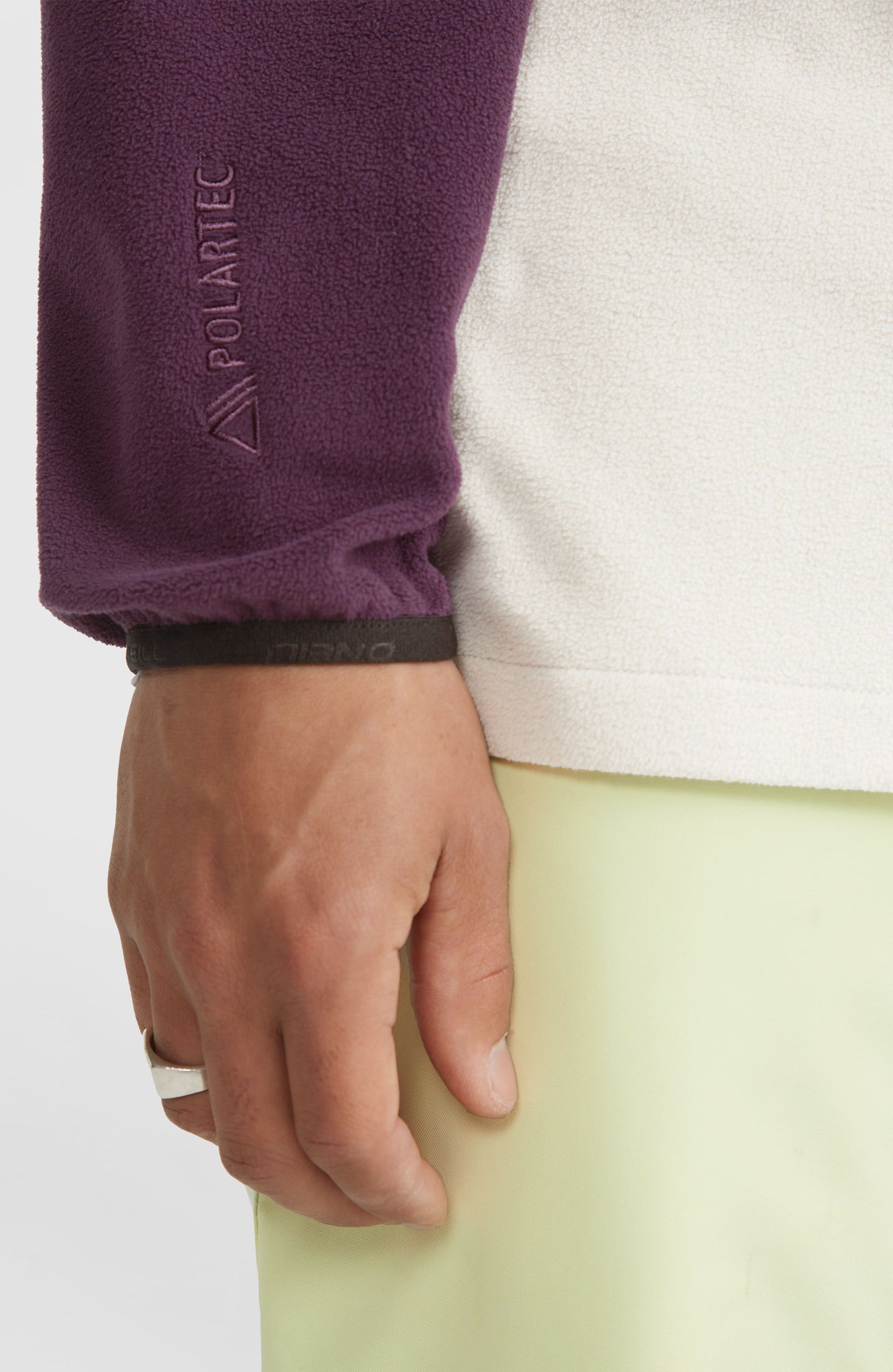 O'Riginals Polartec 100 Fleece - Aubergine Colour Block