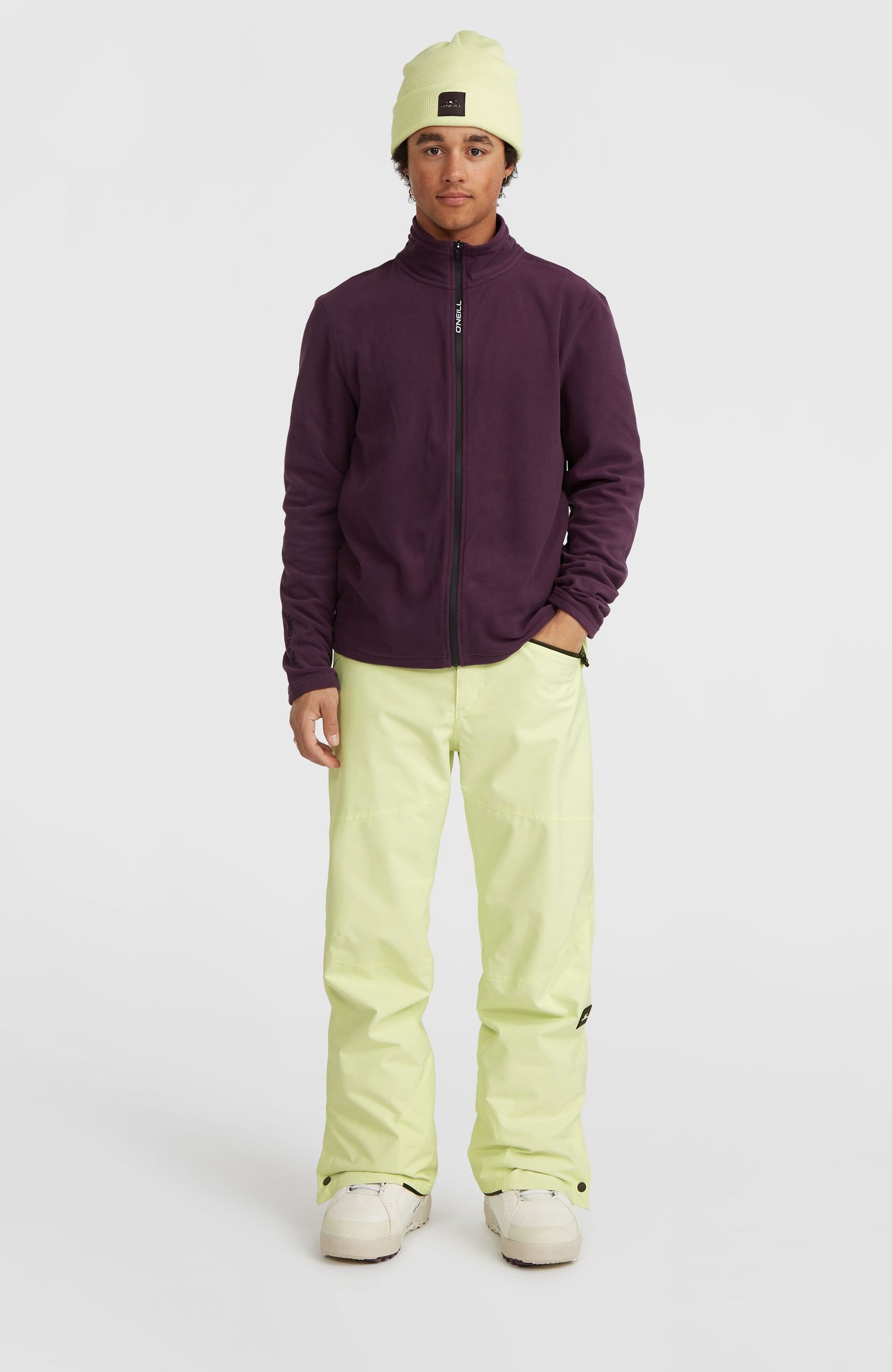 Jack'S Polartec 100 Fz Fleece - Aubergine