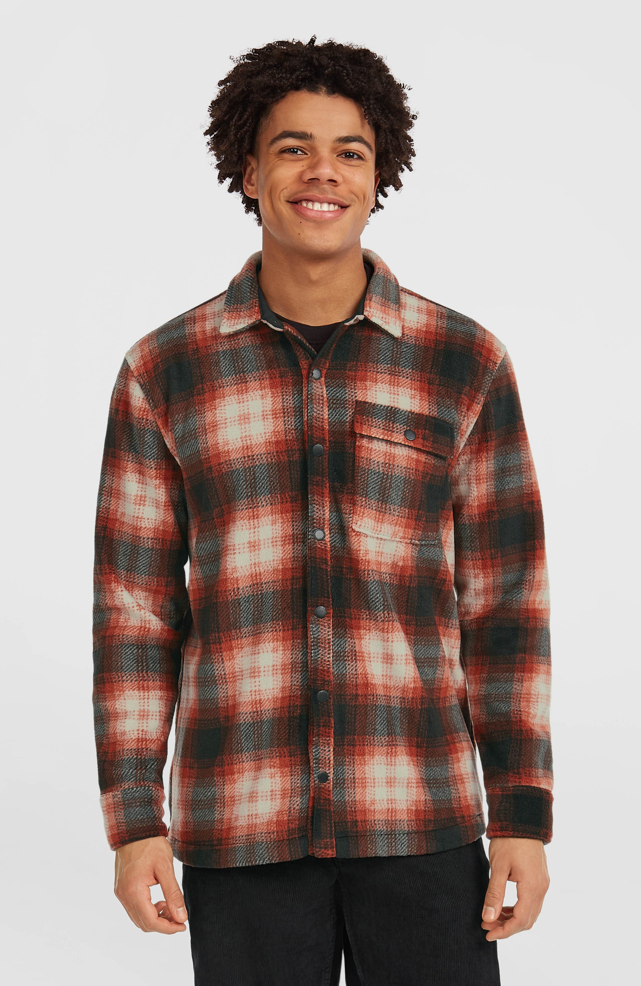 O'Riginals Superfleece Shirt - Bonfire Check