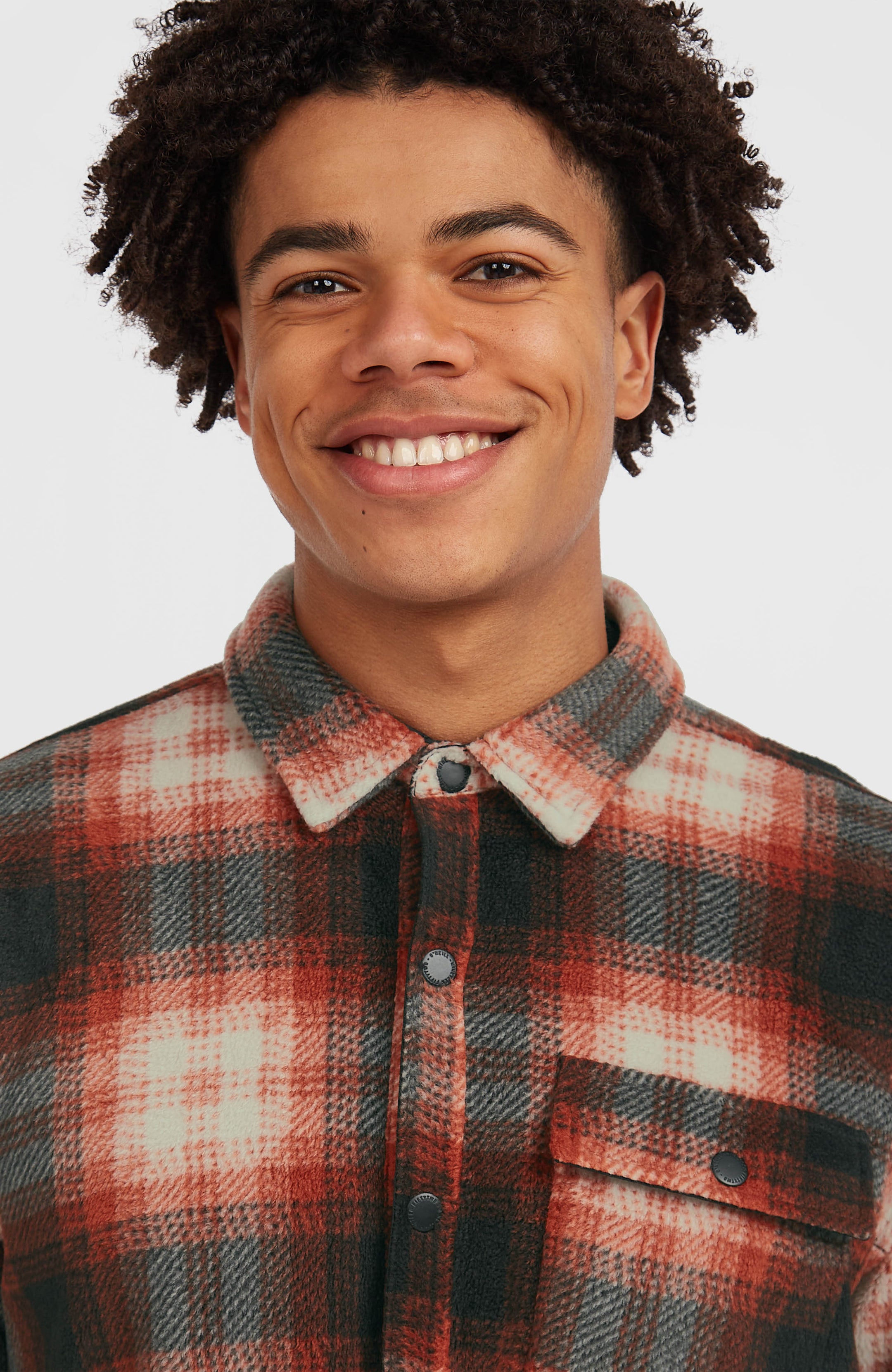 O'Riginals Superfleece Shirt - Bonfire Check