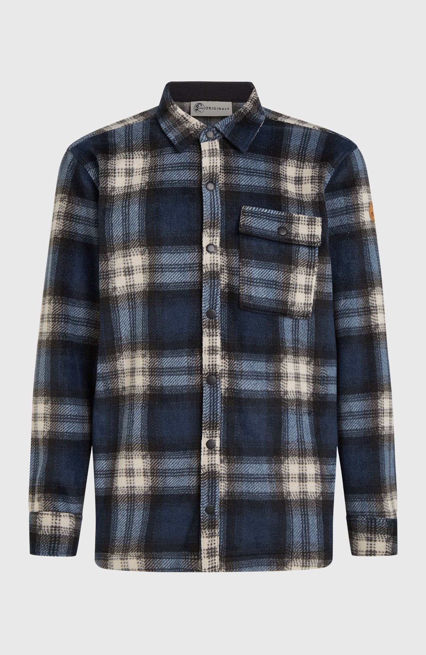 O'Riginals Superfleece Shirt - Mozart Blue Check