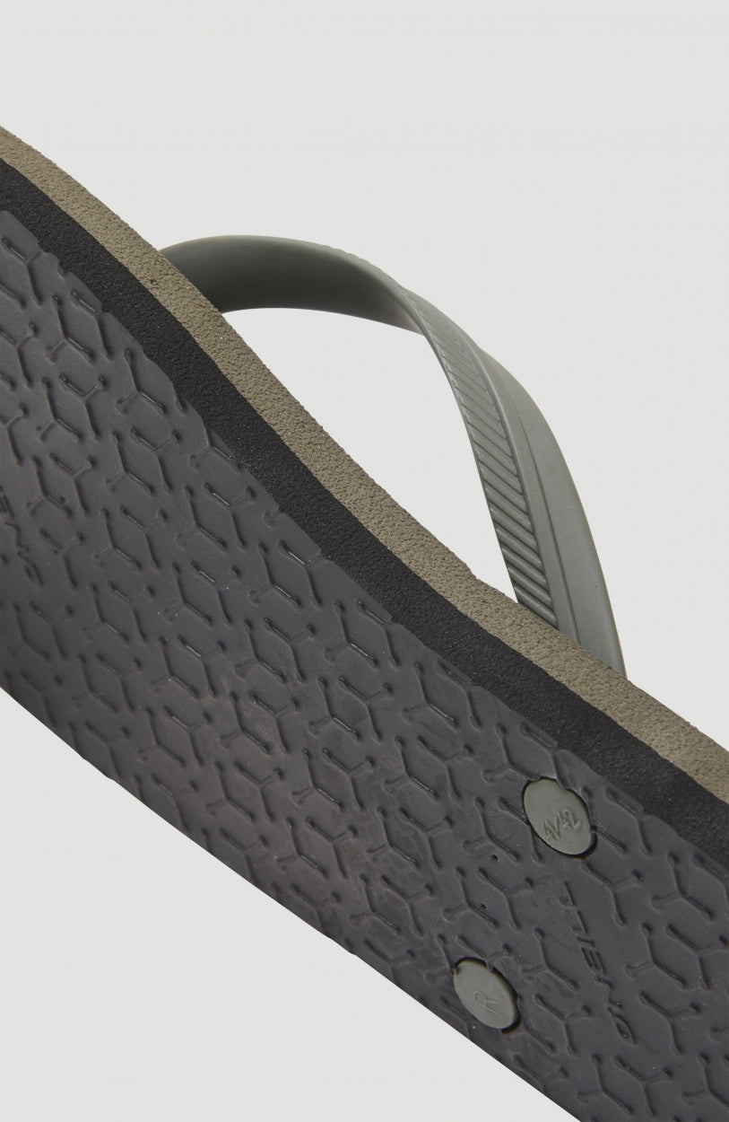 Profile Small Logo Sandals - Military Green