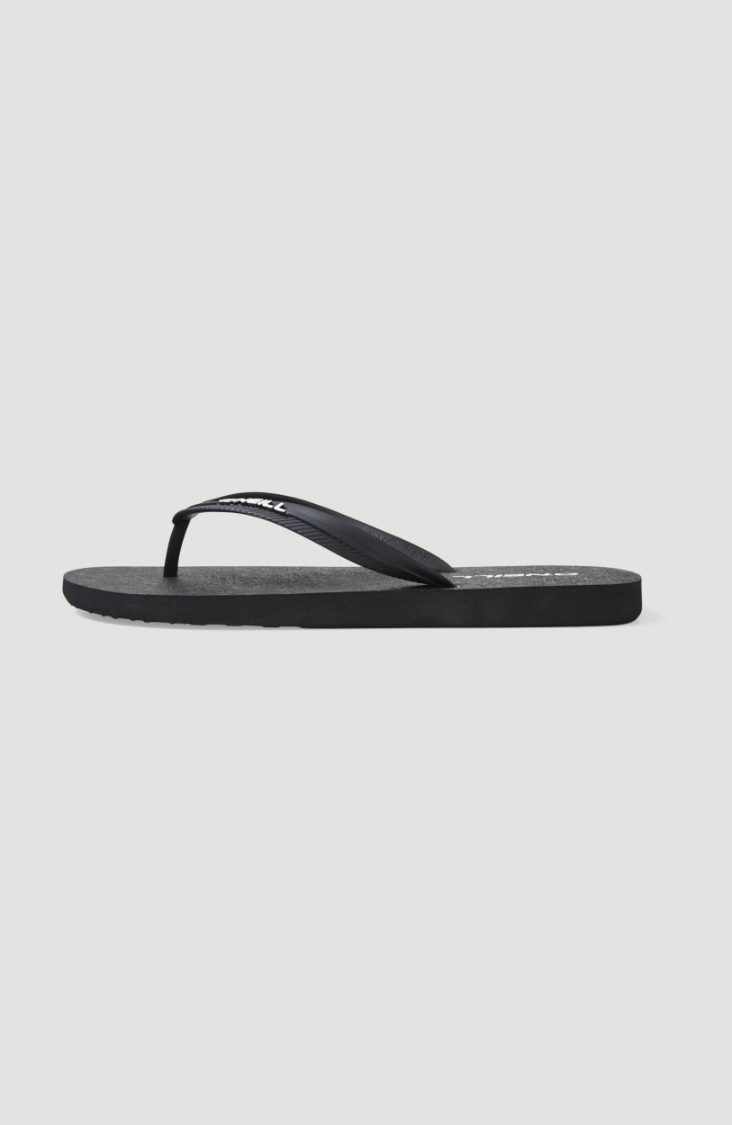 Profile Small Logo Sandals - Black Out