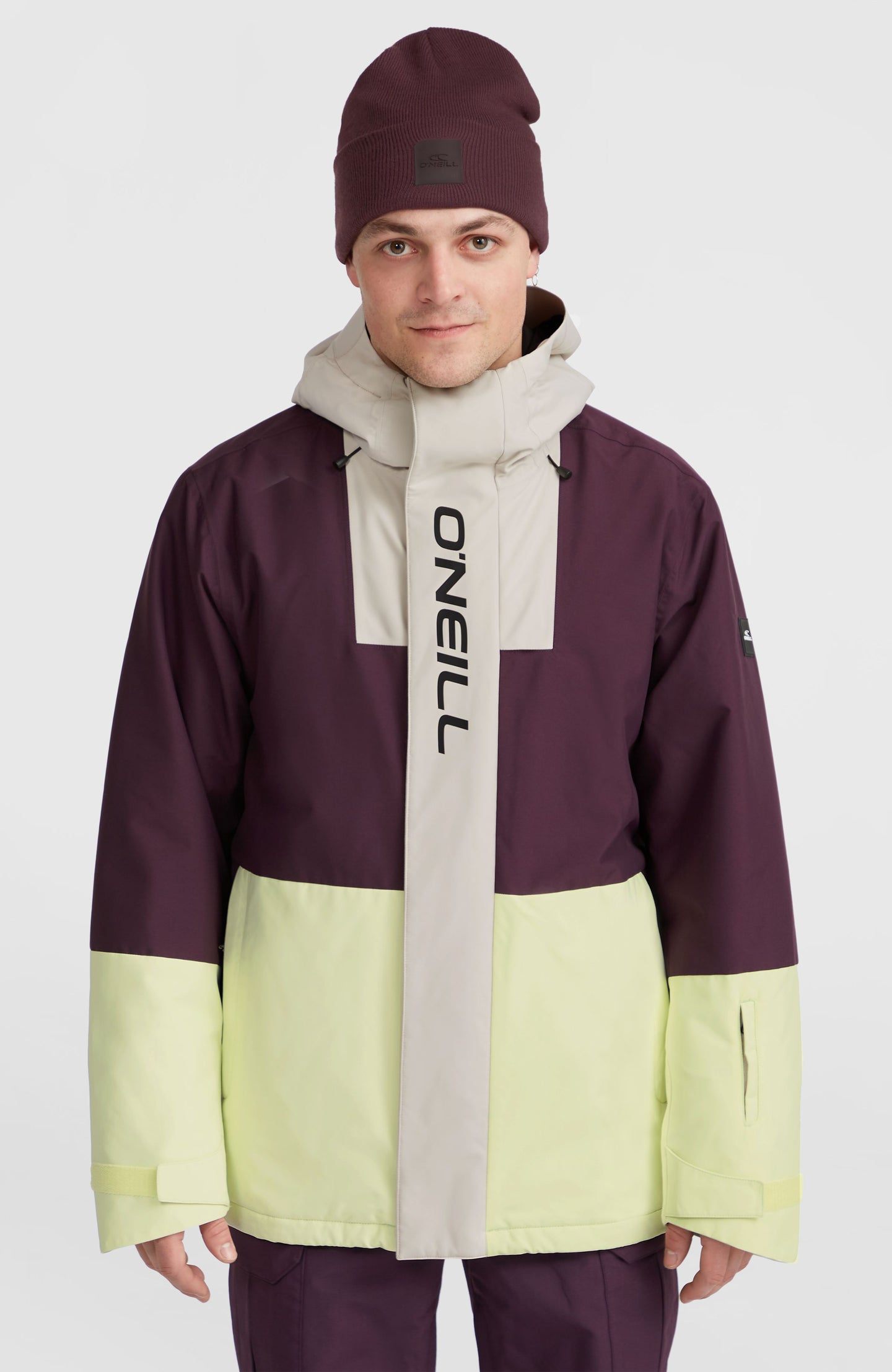 O'Riginals Hybrid Jacket - Aubergine Colour Block