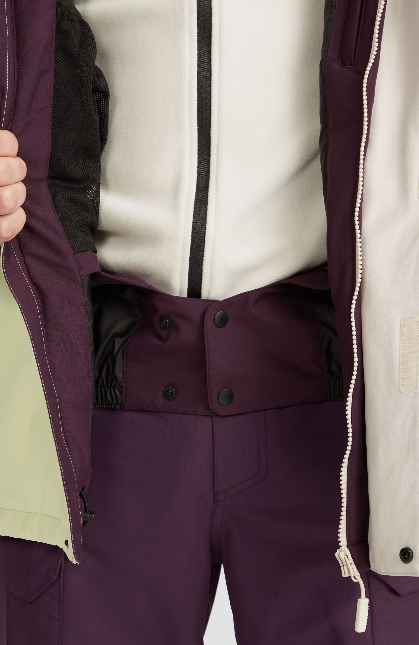 O'Riginals Hybrid Jacket - Aubergine Colour Block