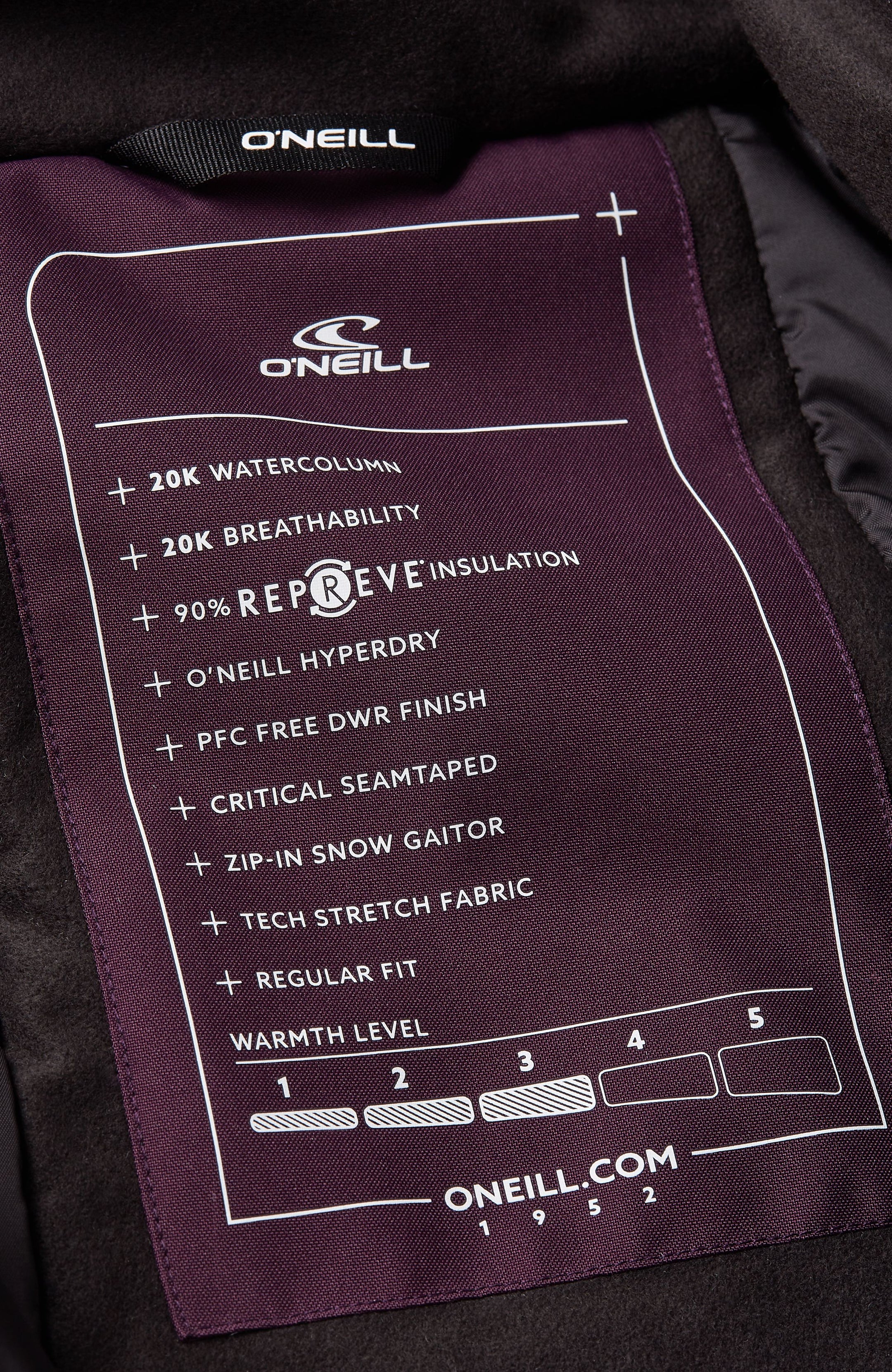 O'Riginals Hybrid Jacket - Aubergine Colour Block