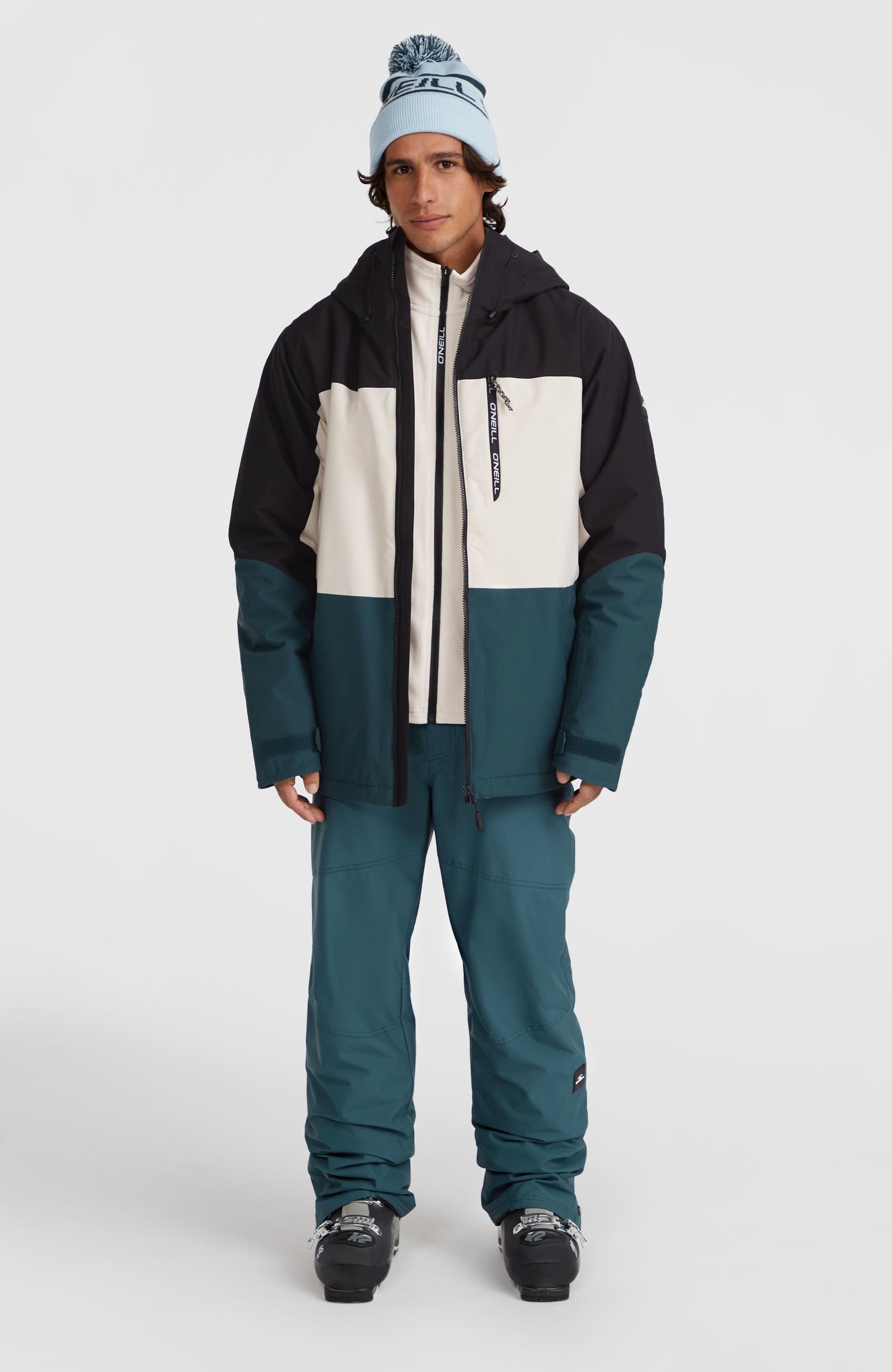 Carbonite Snow Jacket - Alma Steel Colour Block