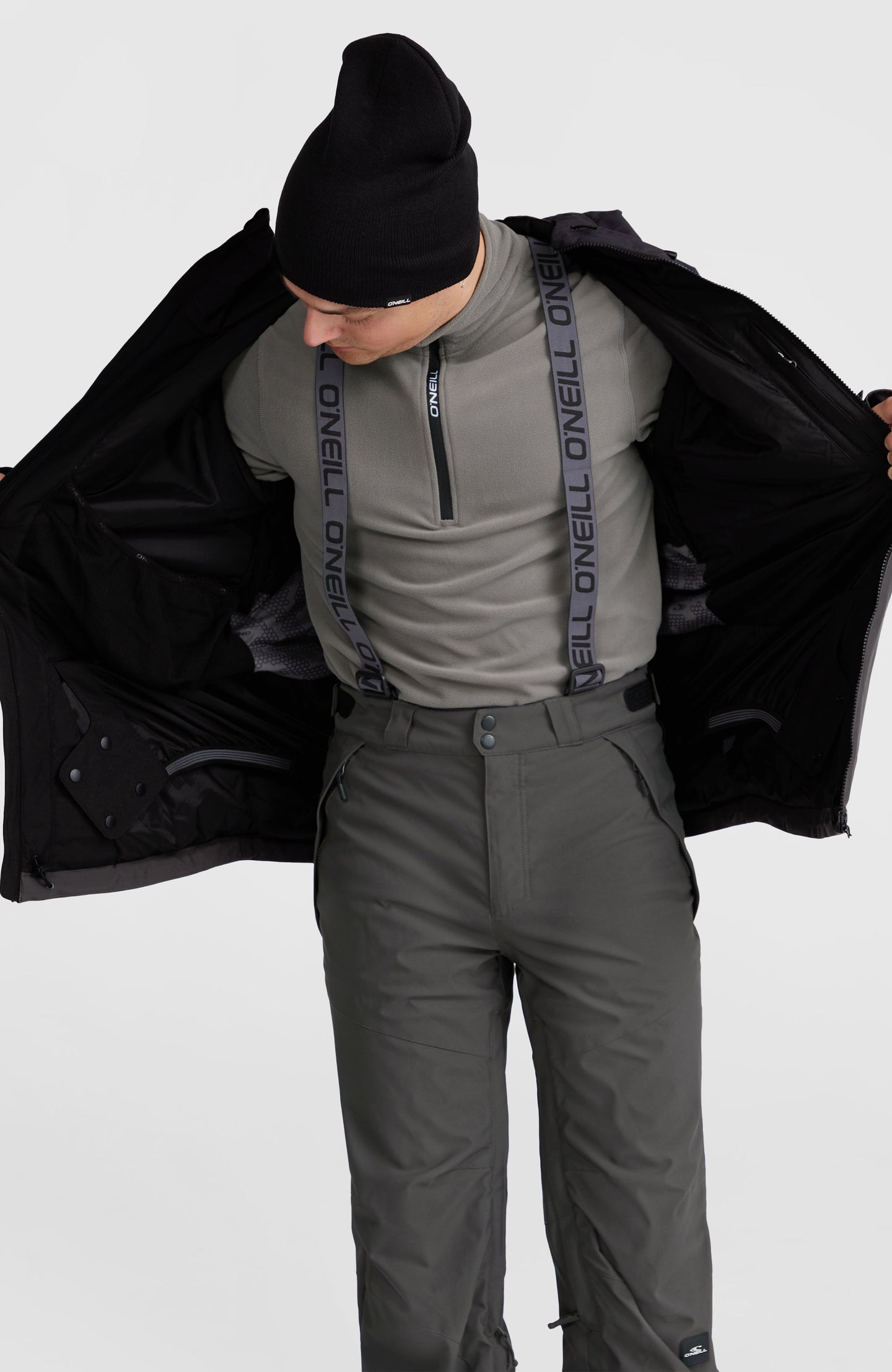 Carbonite Snow Jacket - Black Out Colour Block