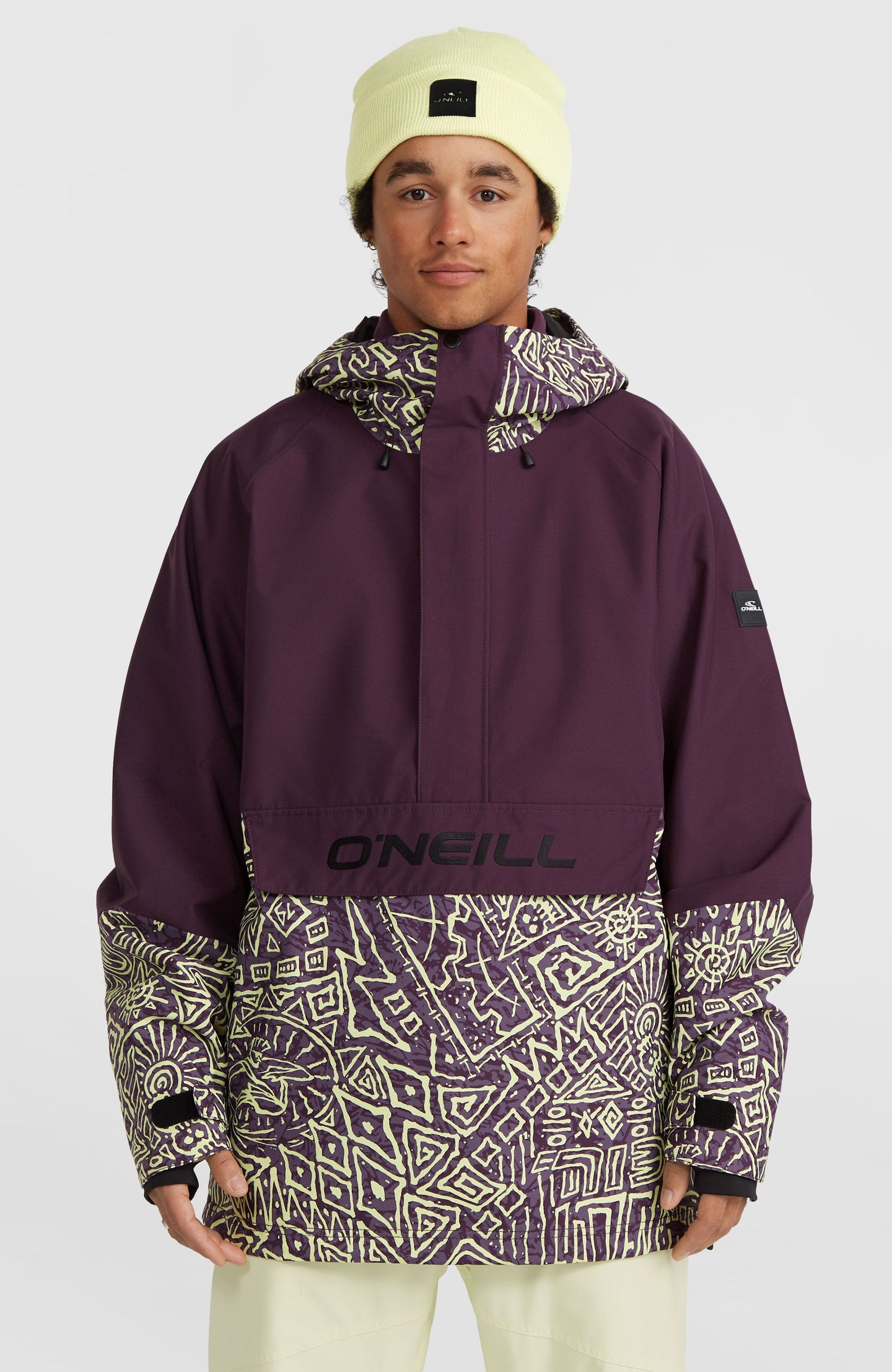 O'Riginals Anorak Snow Jacket - Dark Purple Sketcheritage