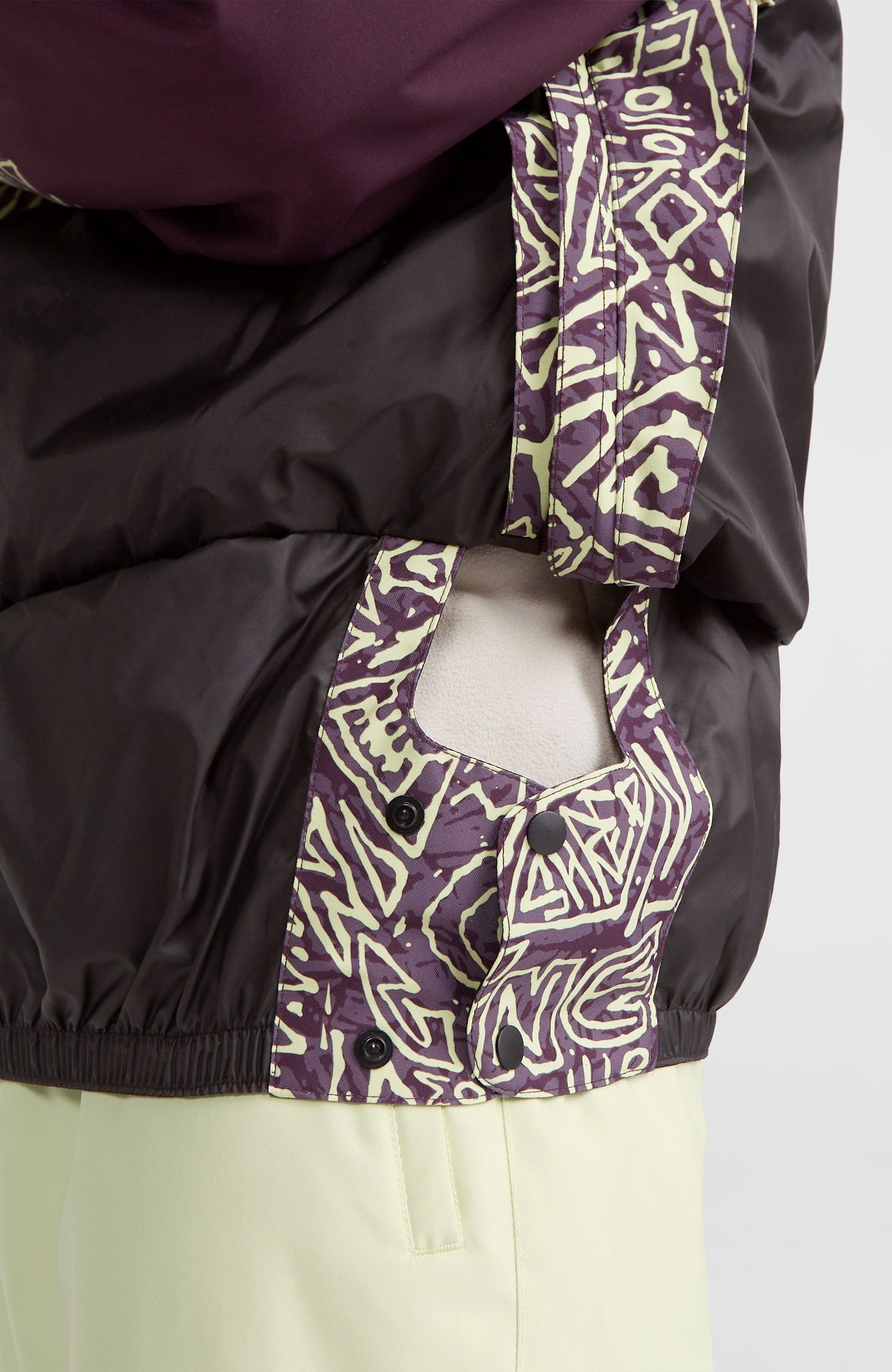 O'Riginals Anorak Snow Jacket - Dark Purple Sketcheritage