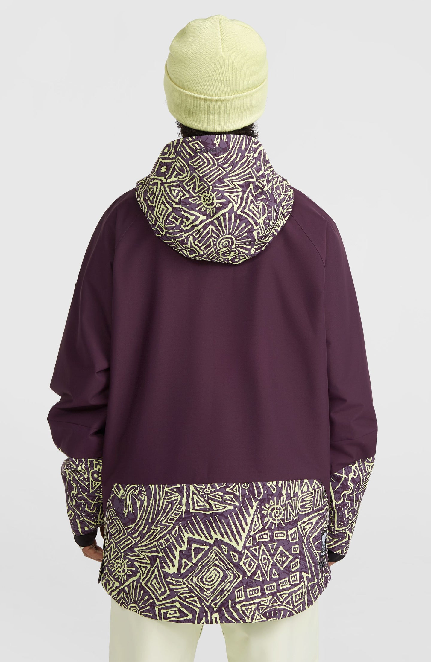 O'Riginals Anorak Snow Jacket - Dark Purple Sketcheritage