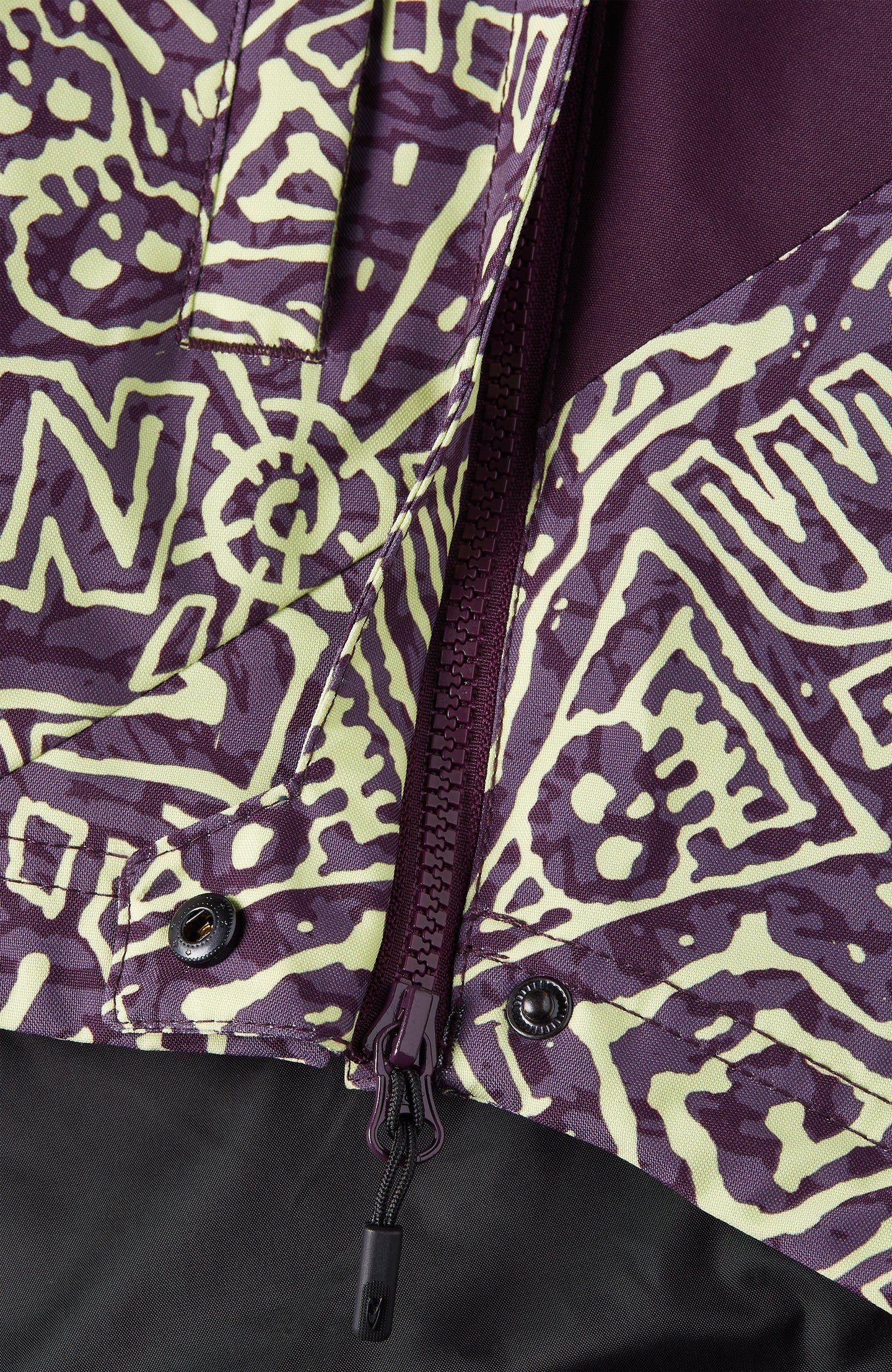 O'Riginals Anorak Snow Jacket - Dark Purple Sketcheritage