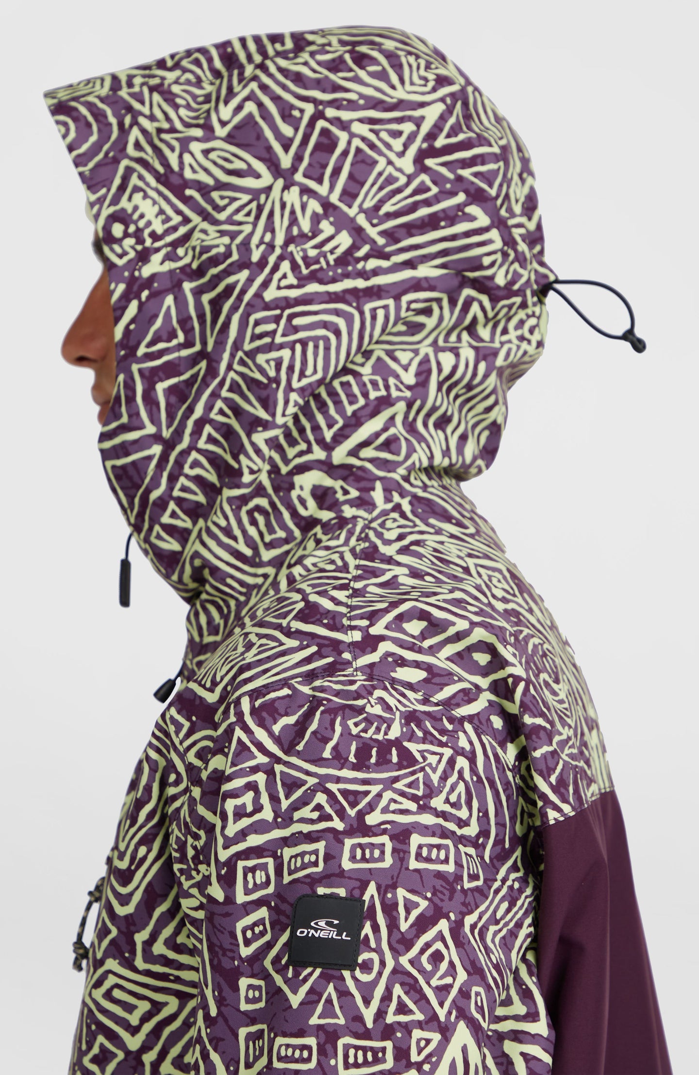 O'Riginals Block Snow Jacket - Dark Purple Sketcheritage