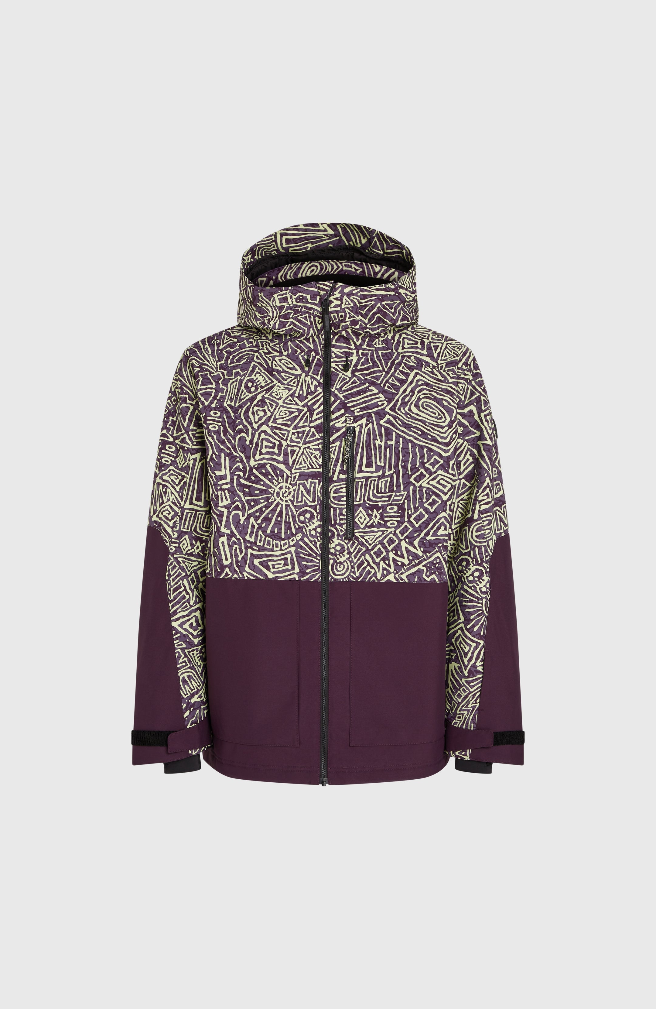 O'Riginals Block Snow Jacket - Dark Purple Sketcheritage
