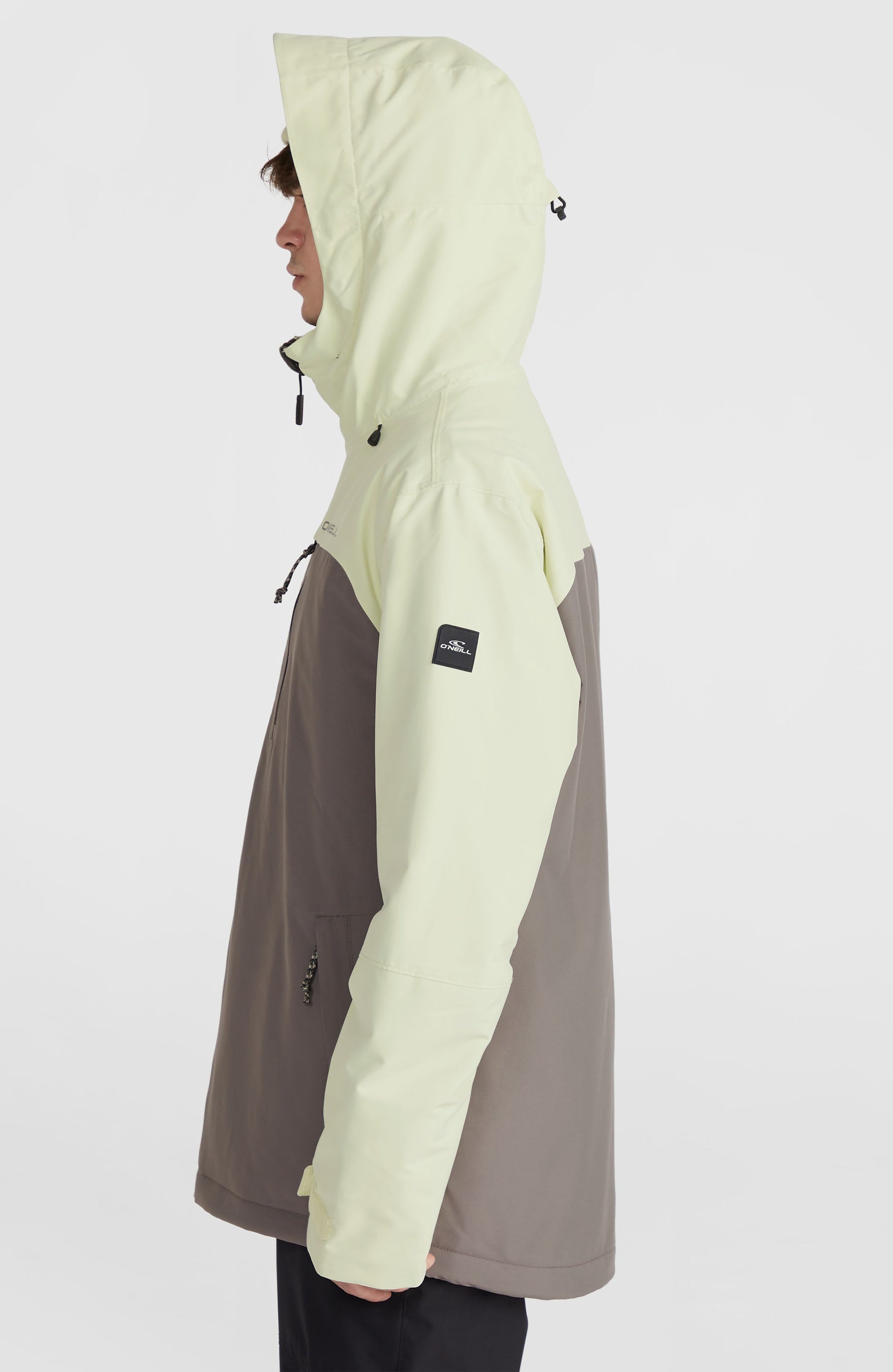 Hammer Plus Snow Jacket - Flint Stone Colour Block