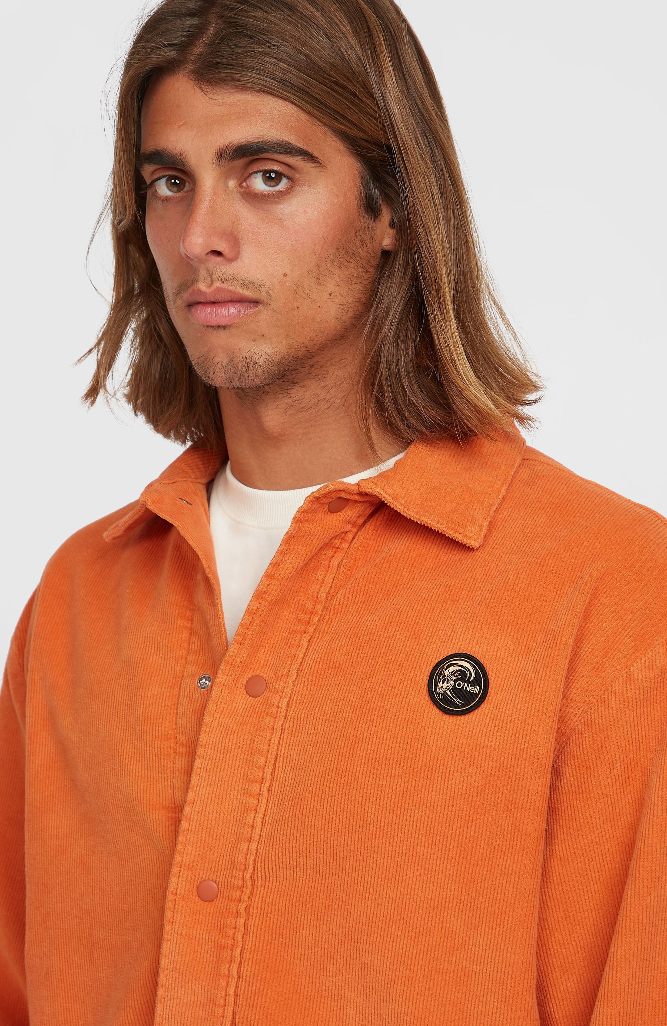 O'Neill Cord Coach Jacket - Cinnamon Stick