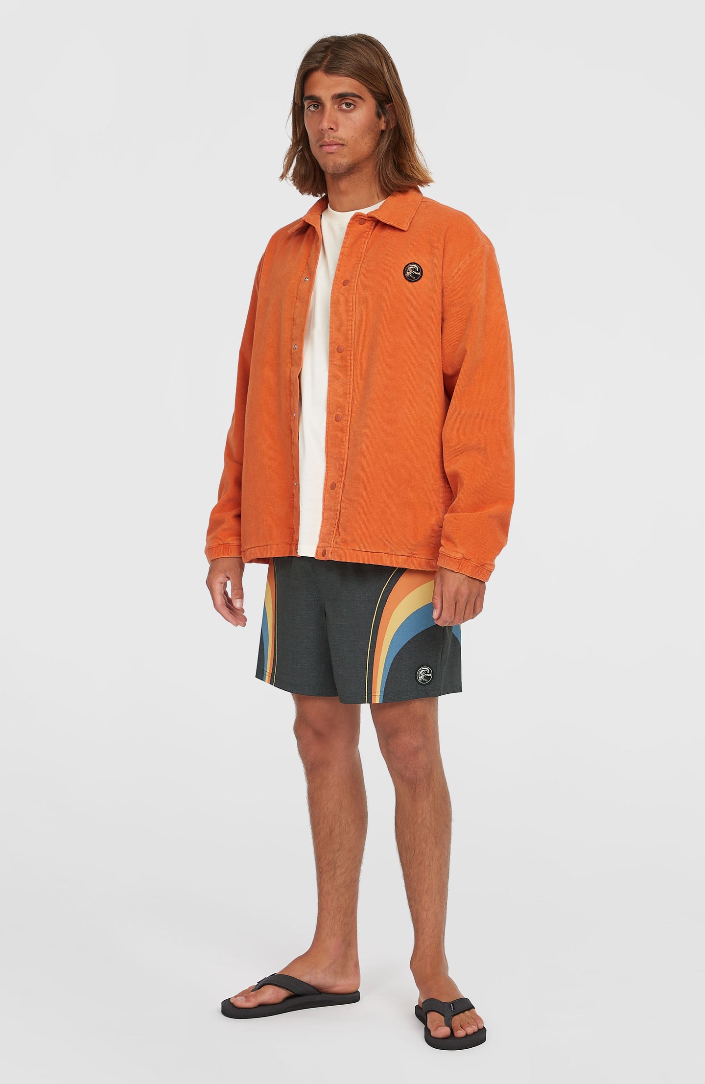 O'Neill Cord Coach Jacket - Cinnamon Stick