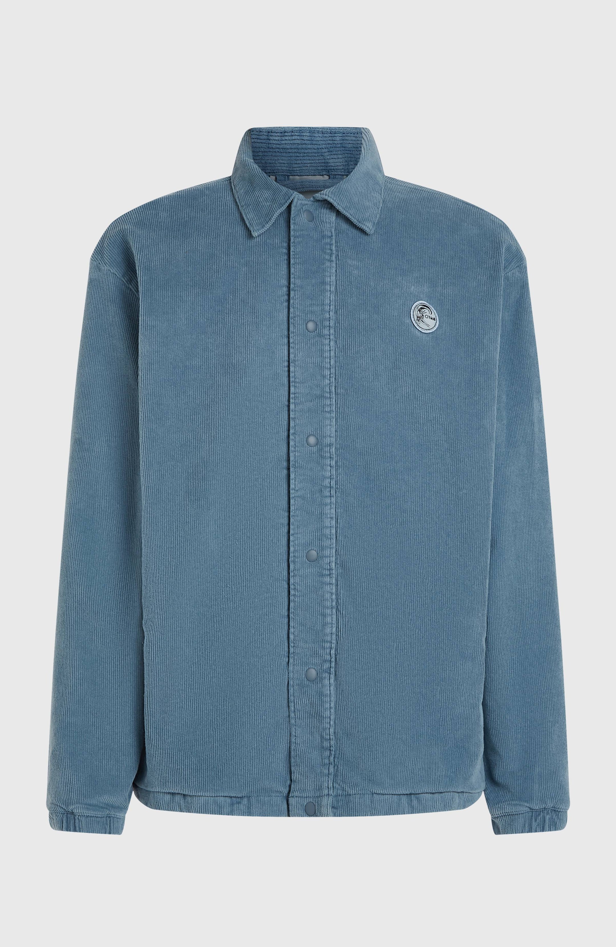 O'Neill Cord Coach Jacket - Copen Blue