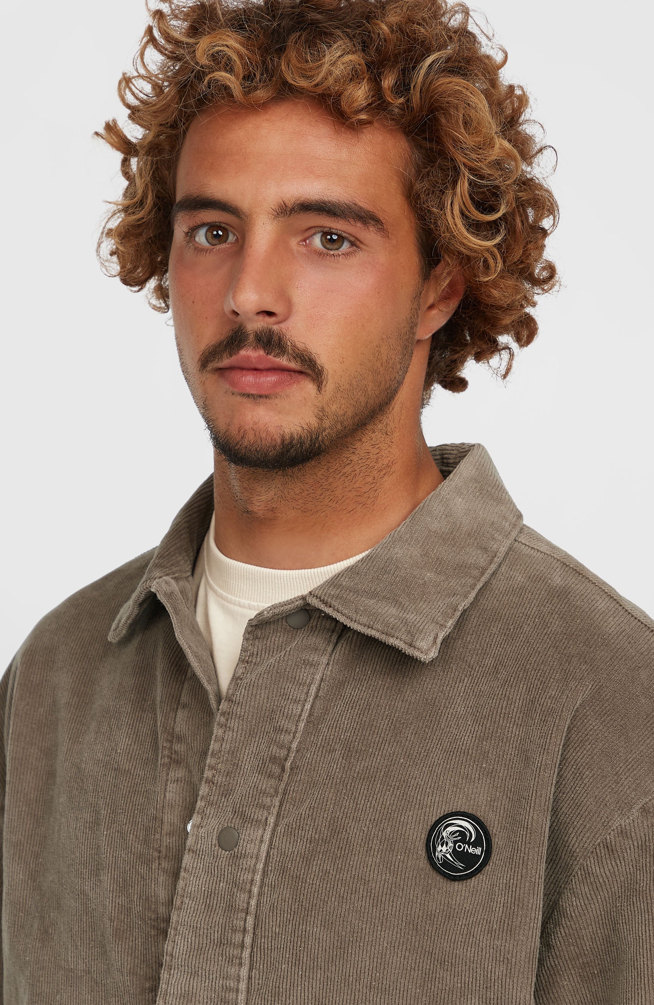 O'Neill Cord Coach Jacket - Pure Cashmere