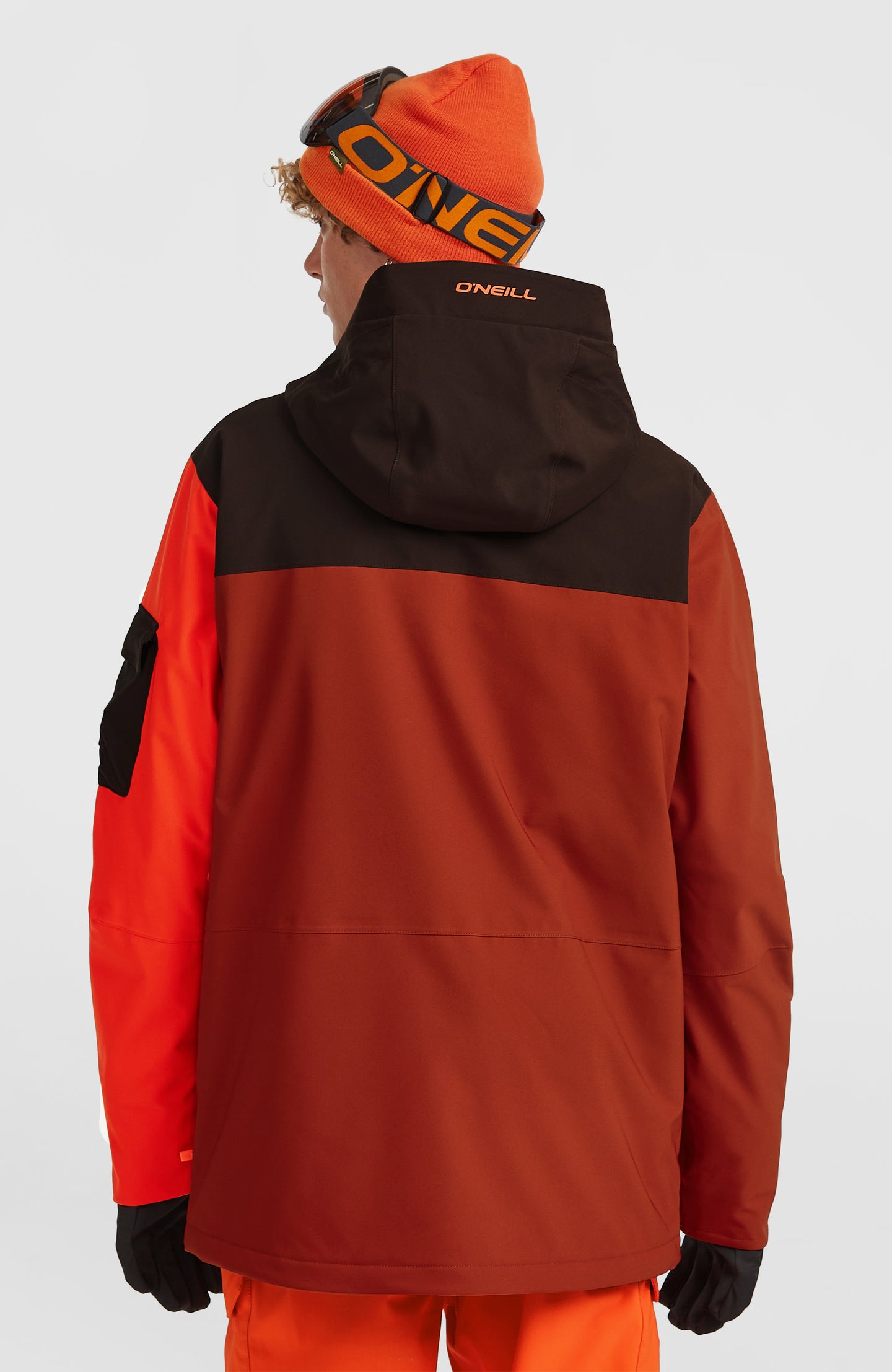 Fwc'Peak Pro Snow Jacket - Bonfire Colour Block
