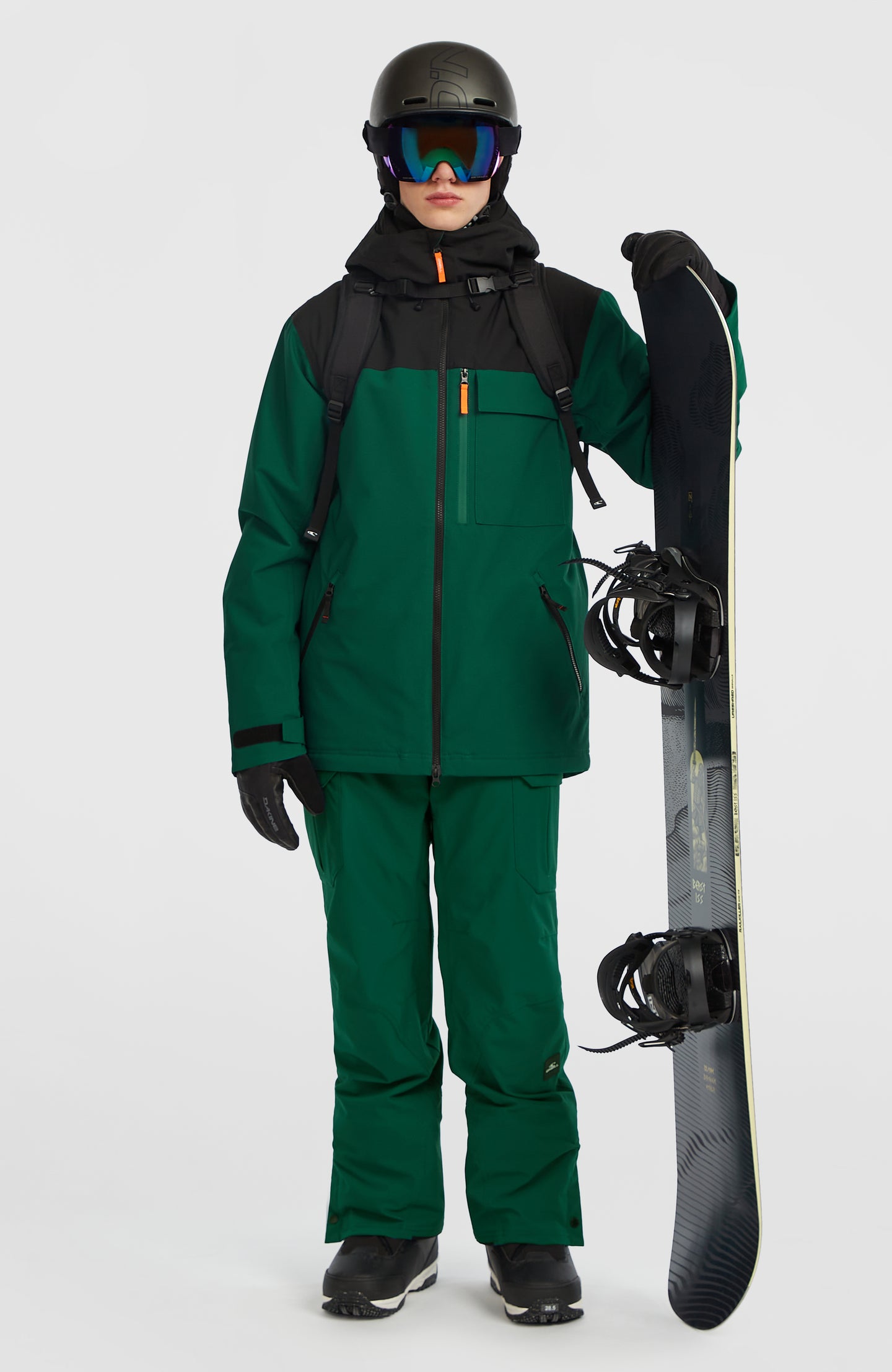 Fwc'Peak Snow Jacket - Emerald Envy Colour Block