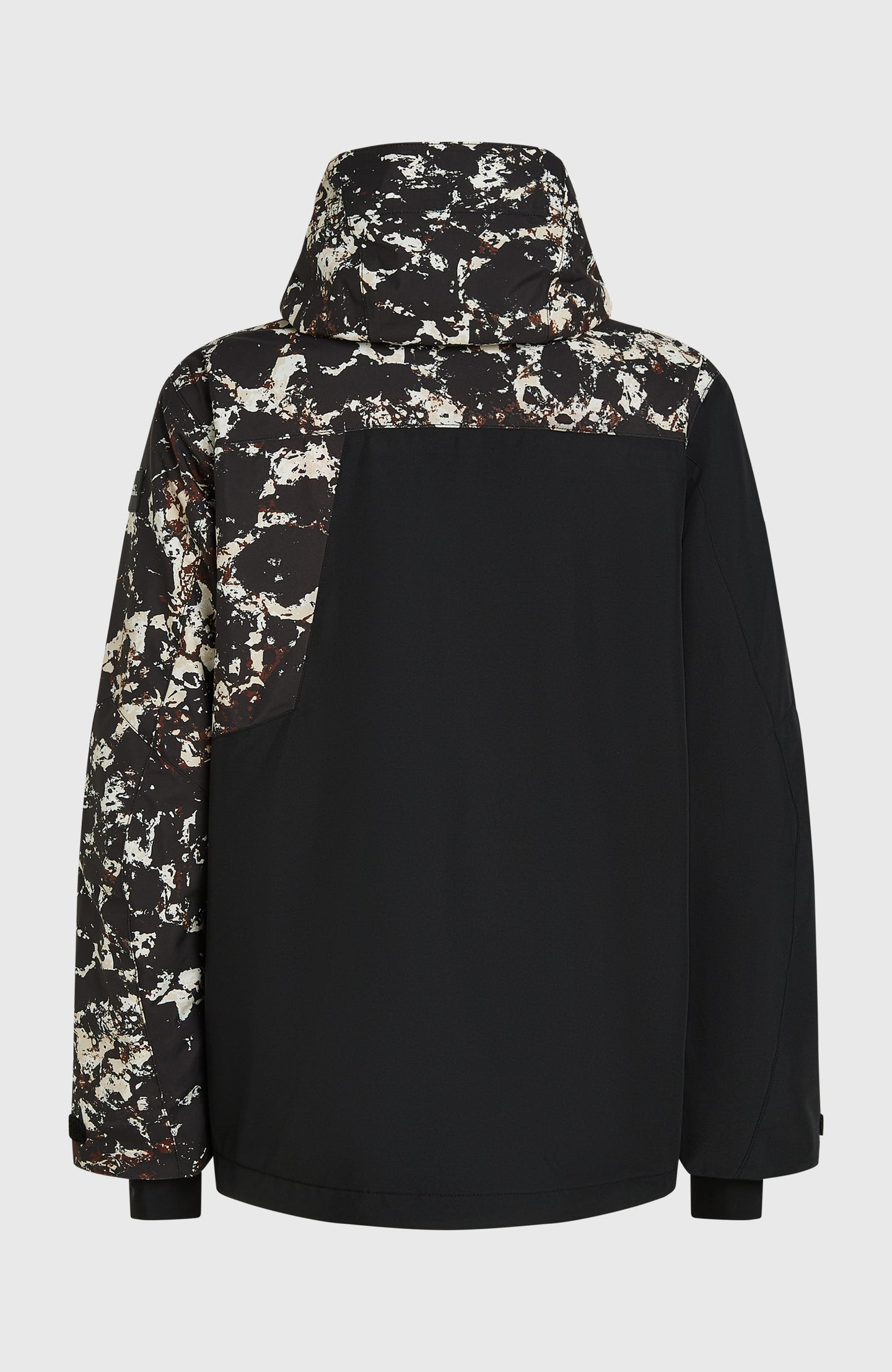 Fwc'Cruz Block Snow Jacket - Black/Beige Quarry