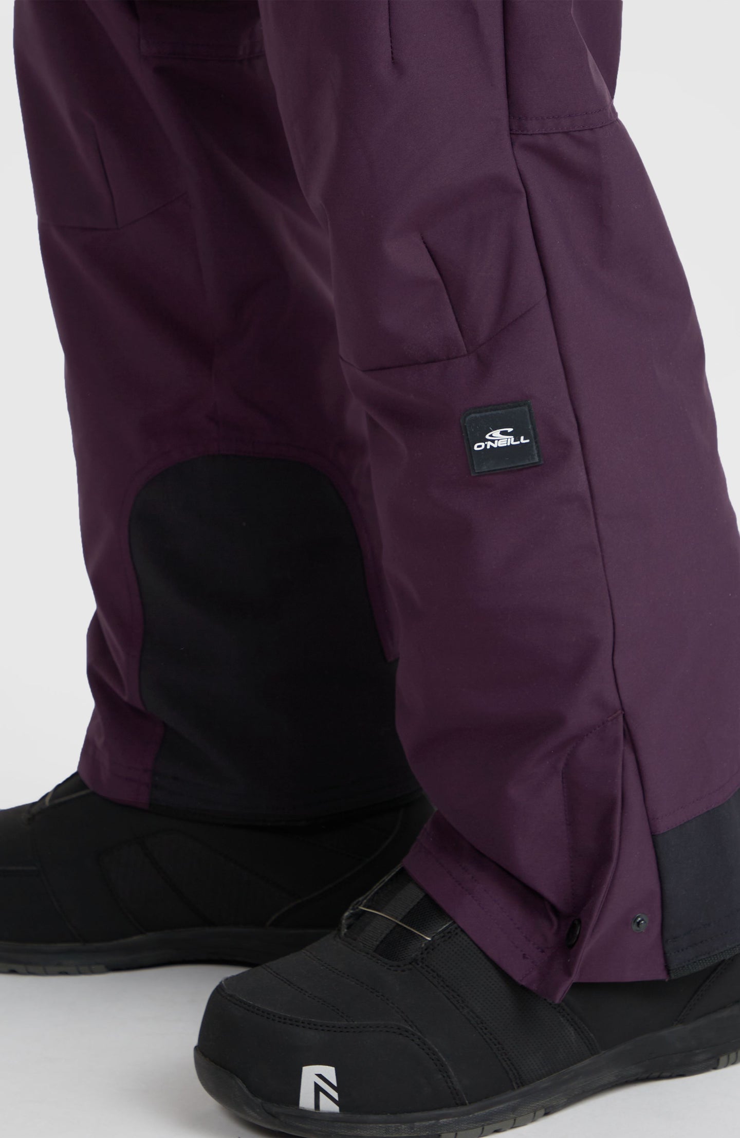 O'Riginals Bib Loose Snow Pants - Aubergine