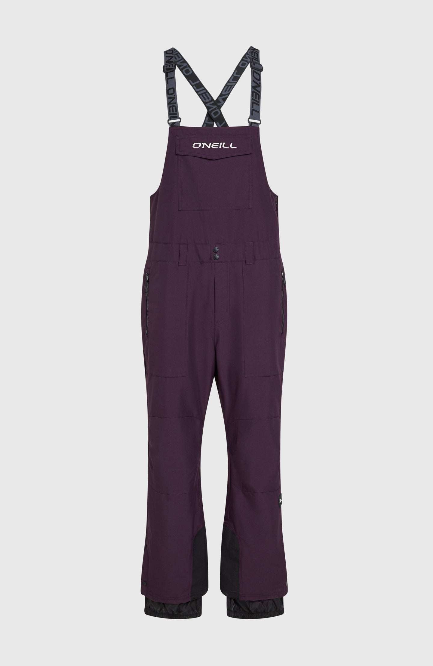 O'Riginals Bib Loose Snow Pants - Aubergine