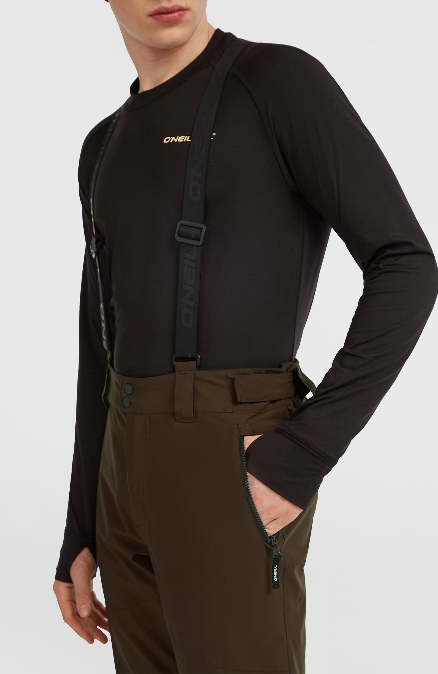 Fwc'Cruz Suspender Snow Pants - Coffee Bean