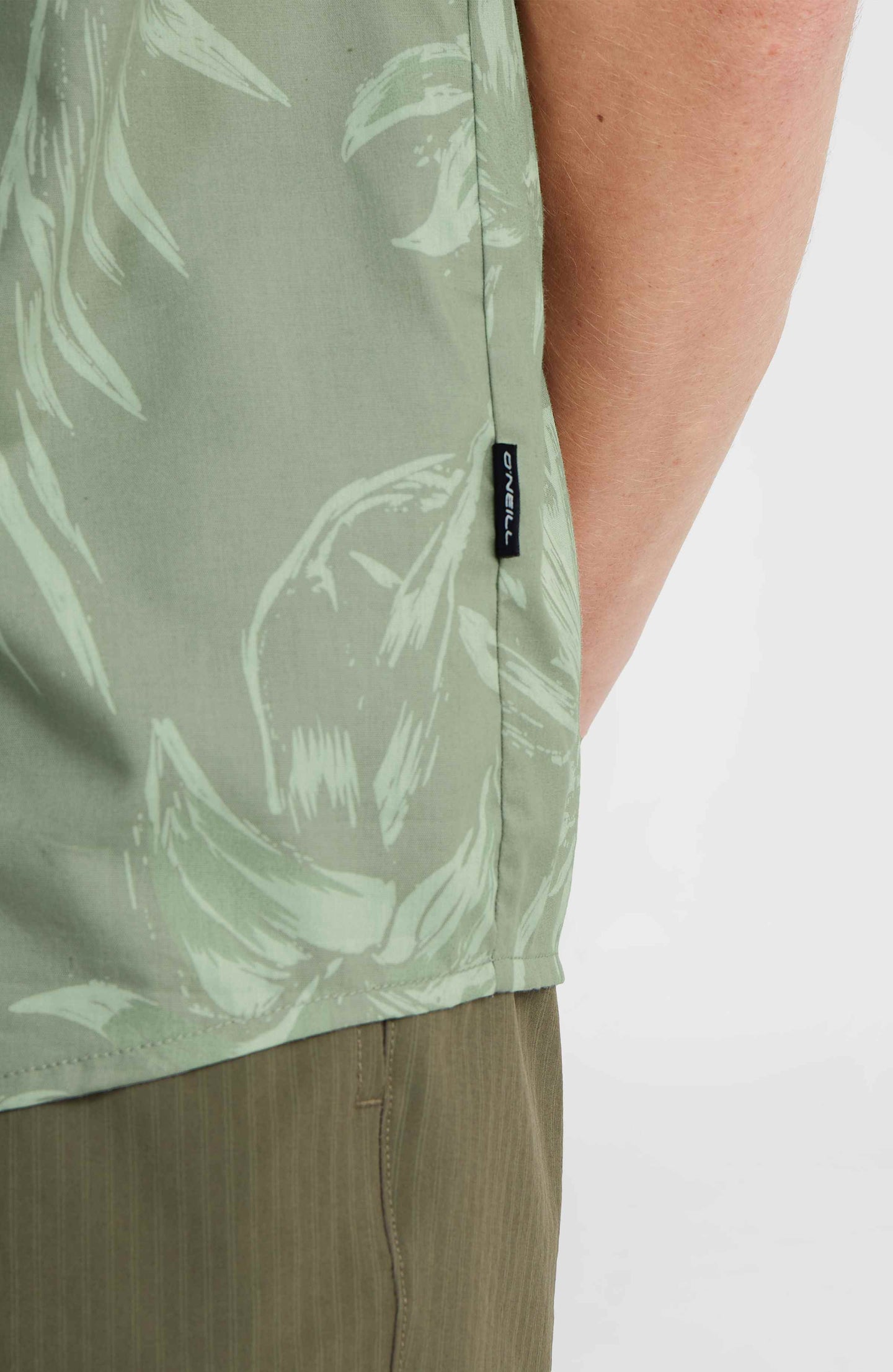 Mix & Match Floral Shirt - Green Tonal Tropicana