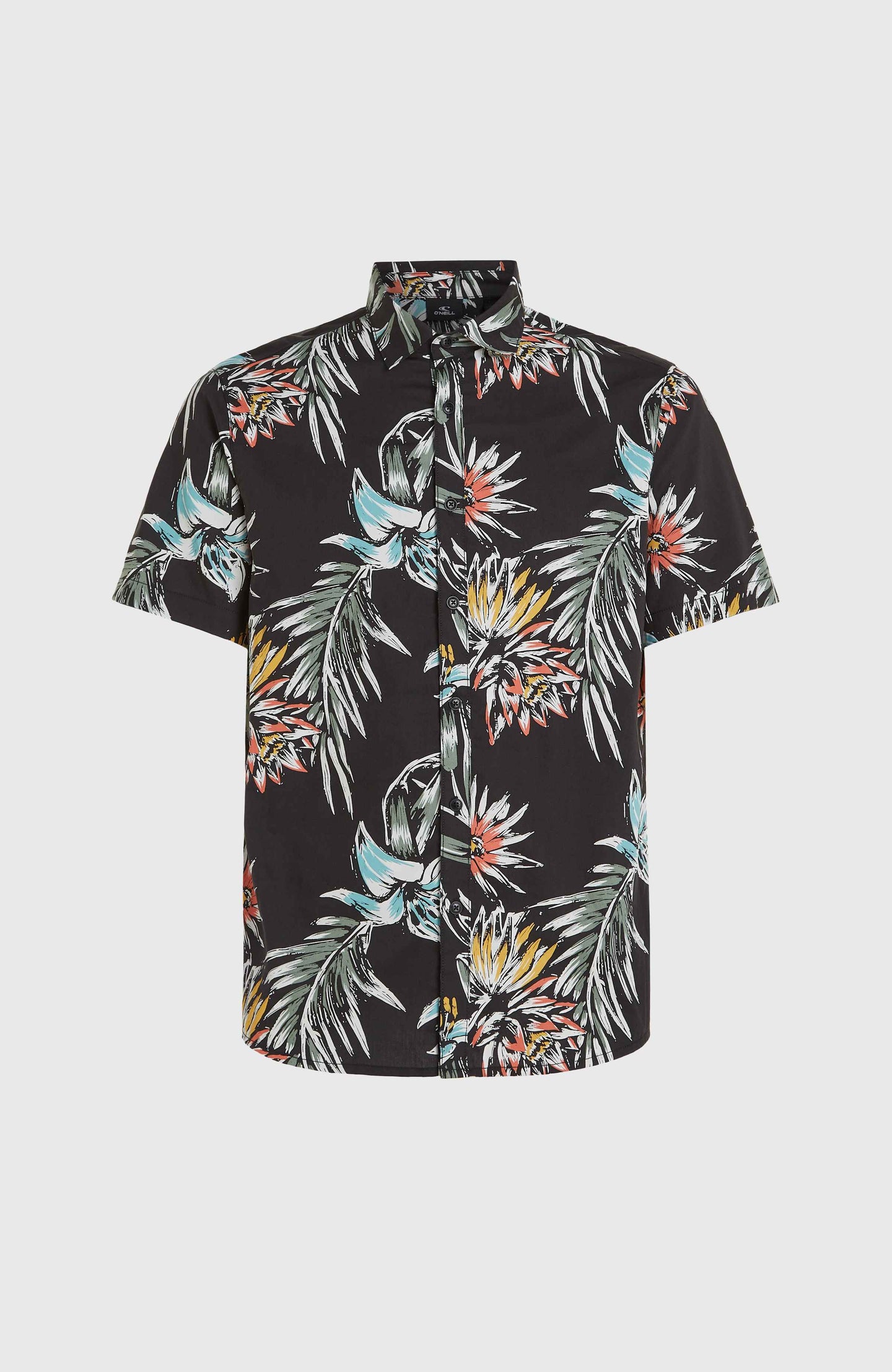 Mix & Match Floral Shirt - Black Tropicana