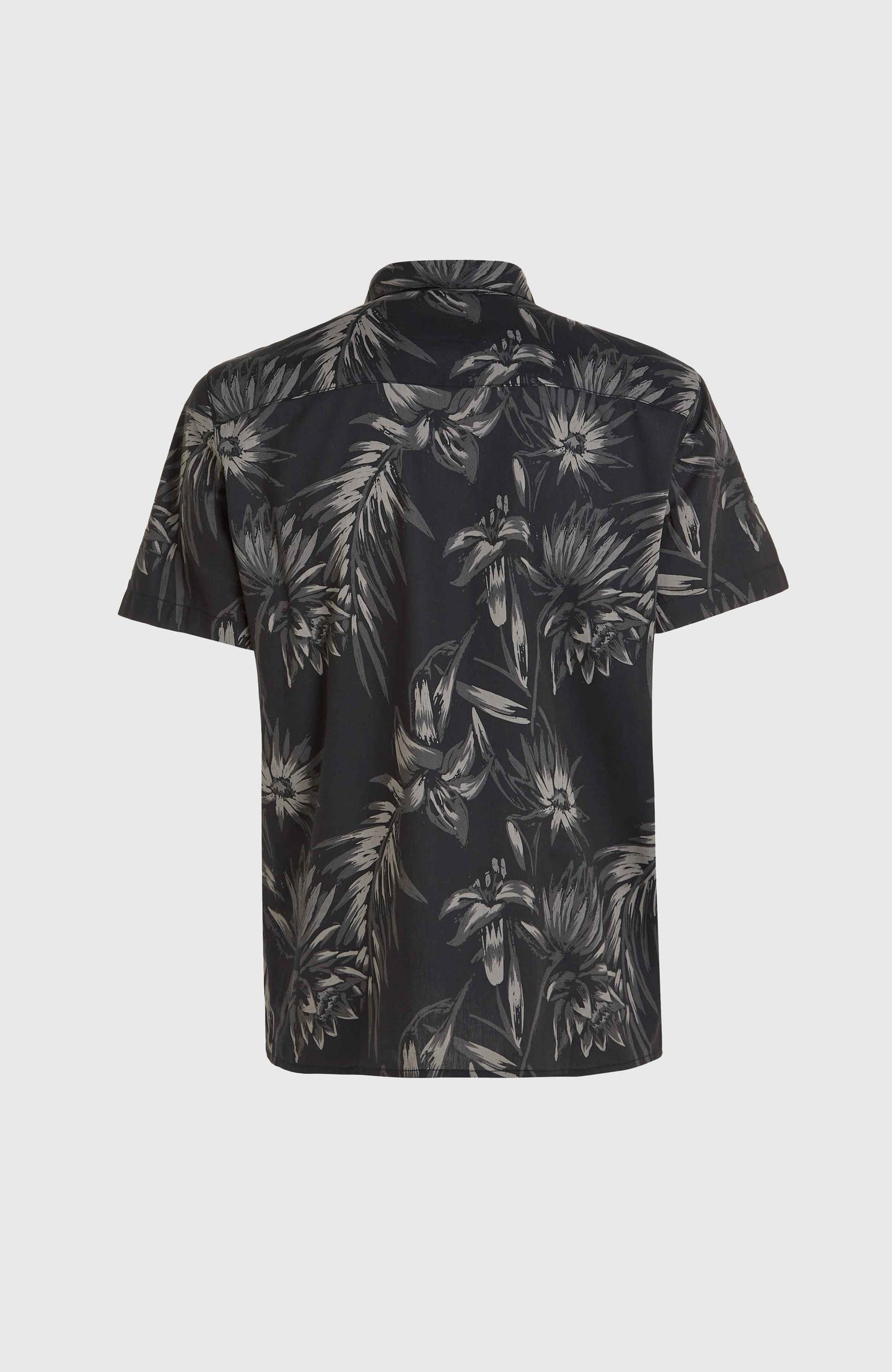 Mix & Match Floral Shirt - Black Tonal Tropican