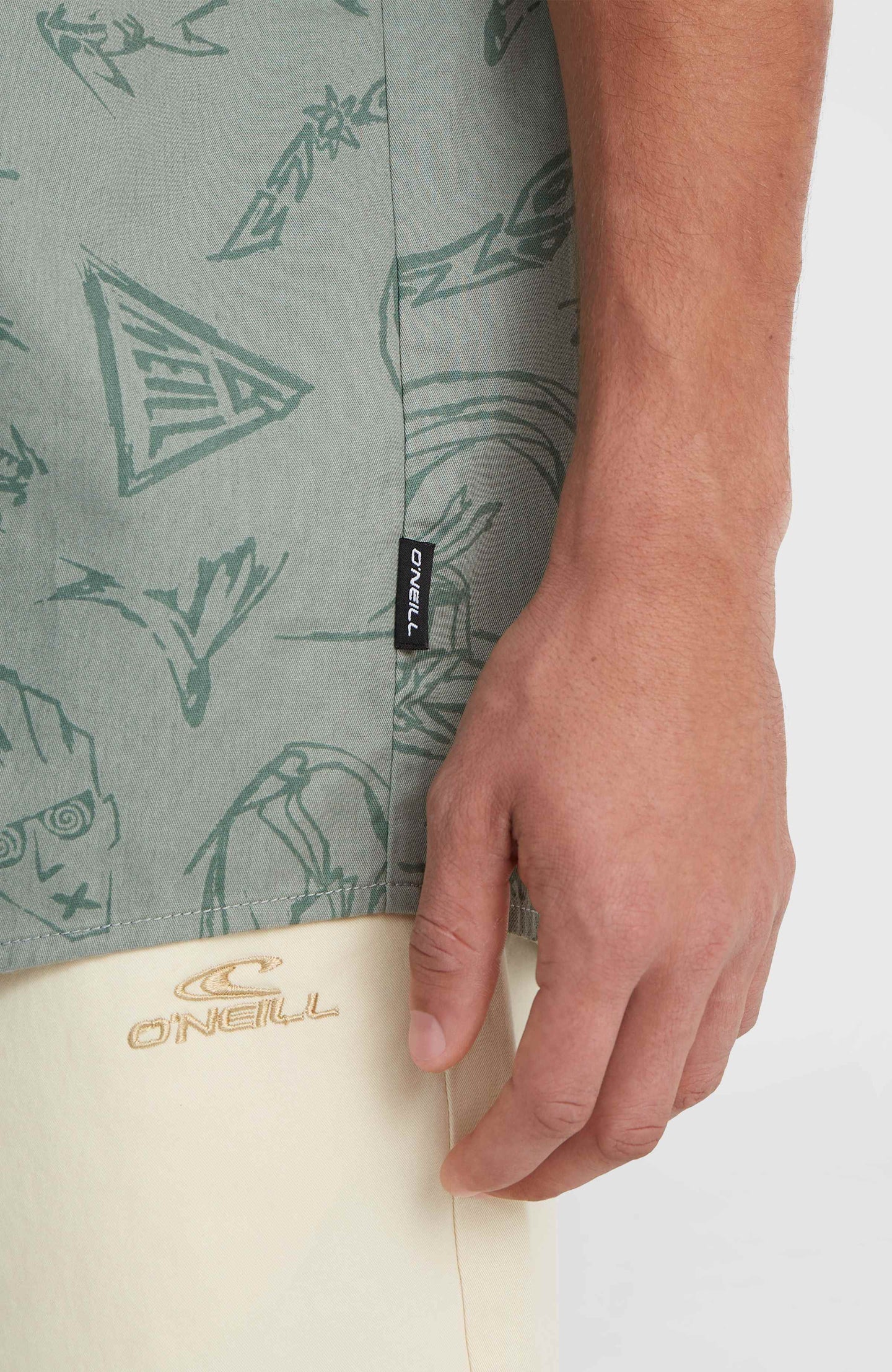 Mix & Match Beach Shirt - Green Vintage Surfer