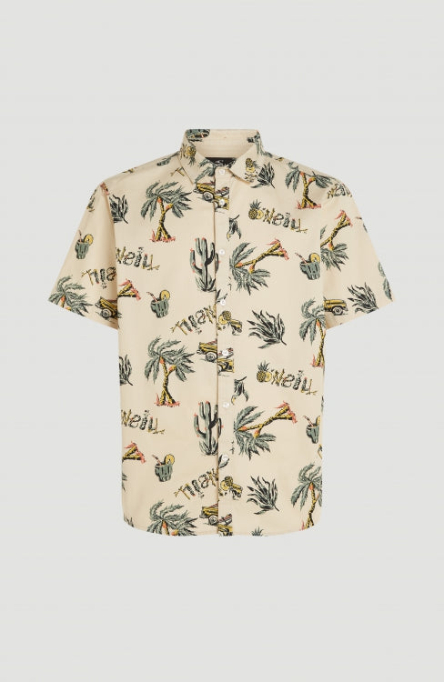 Mix & Match Beach Shirt - Beige Venice Beach