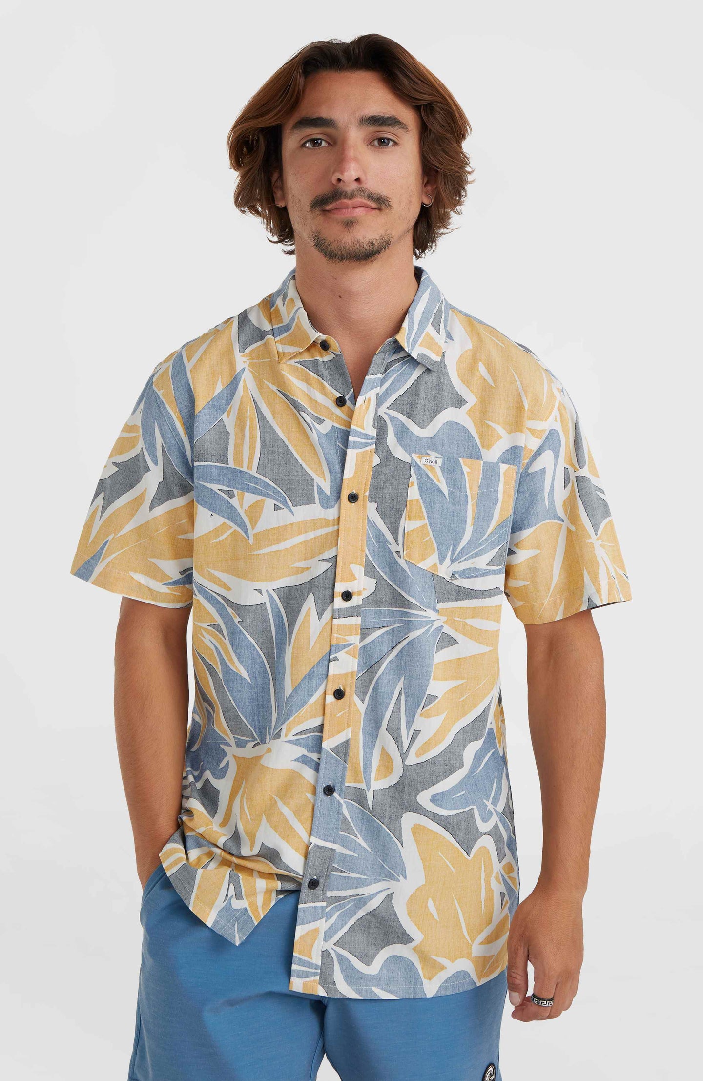 Og Eco S/Slv Standard Seafoam Shirt - Seafoam Black