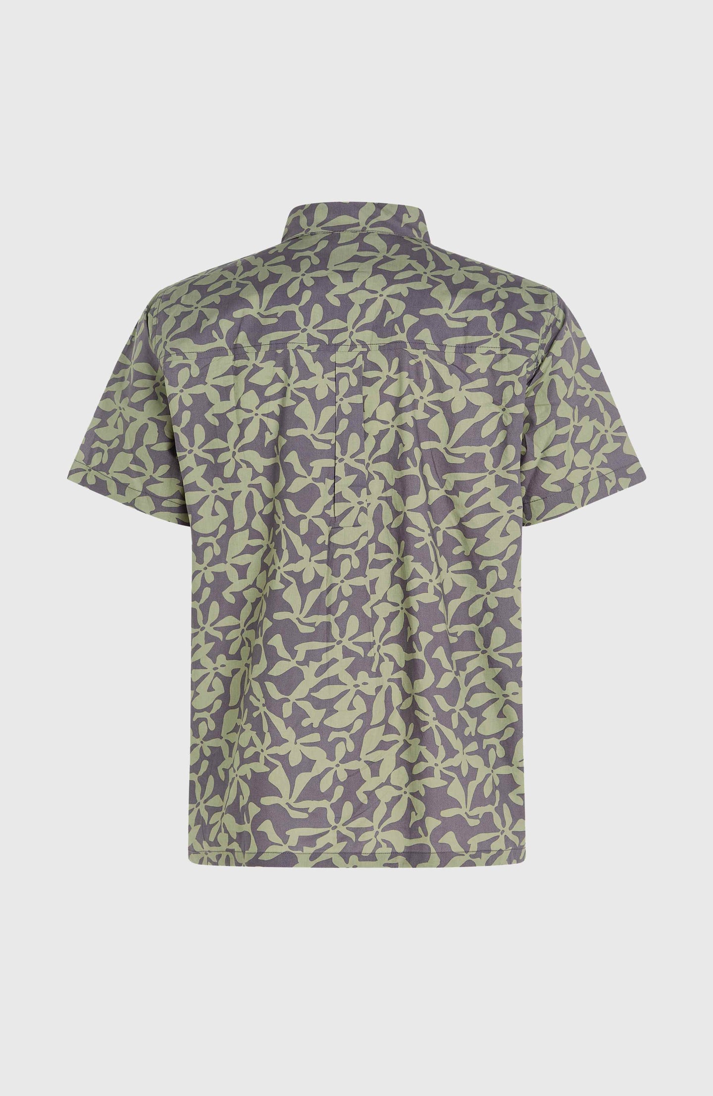 Og Eco S/Slv Standard Leaf Shirt - Green Seagrass